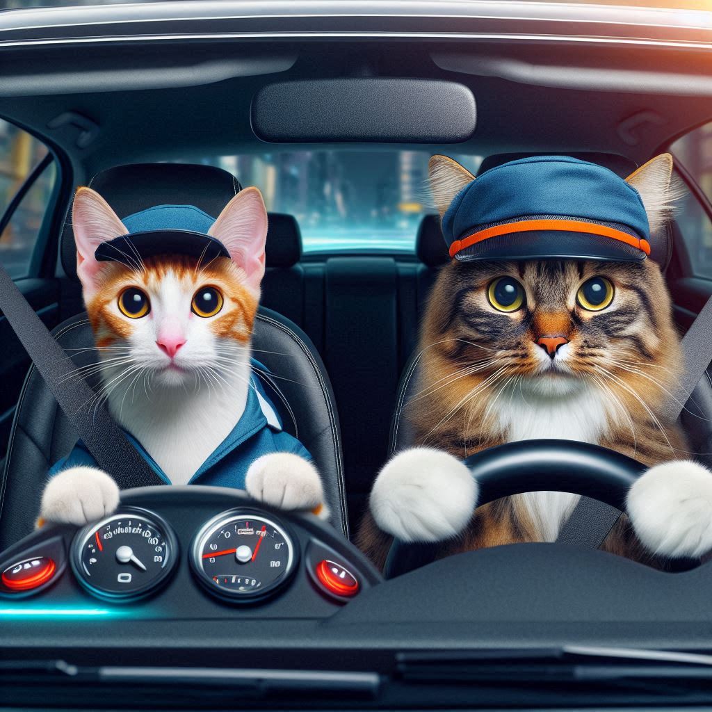 The Case for Letting Cats Drive Cars – Would They Be Better Drivers Than Humans?