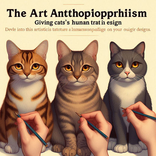 The Art of Anthropomorphism: Giving Cats Human Traits in Design