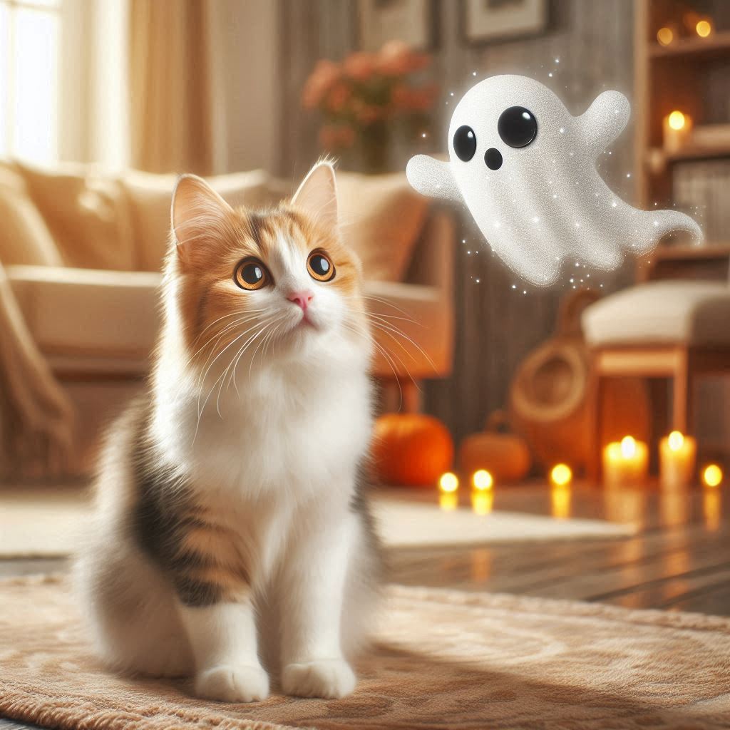 đť Do Cats See Ghosts?