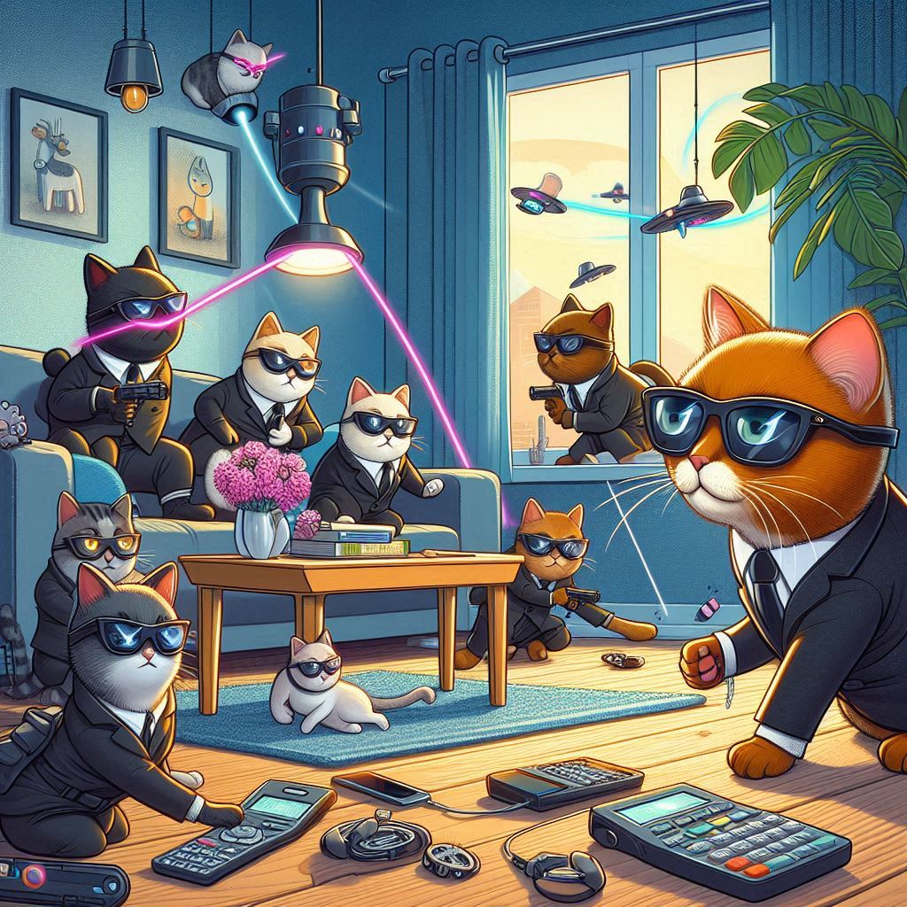 đľď¸âď¸ What If Cats Were Actually Spies?