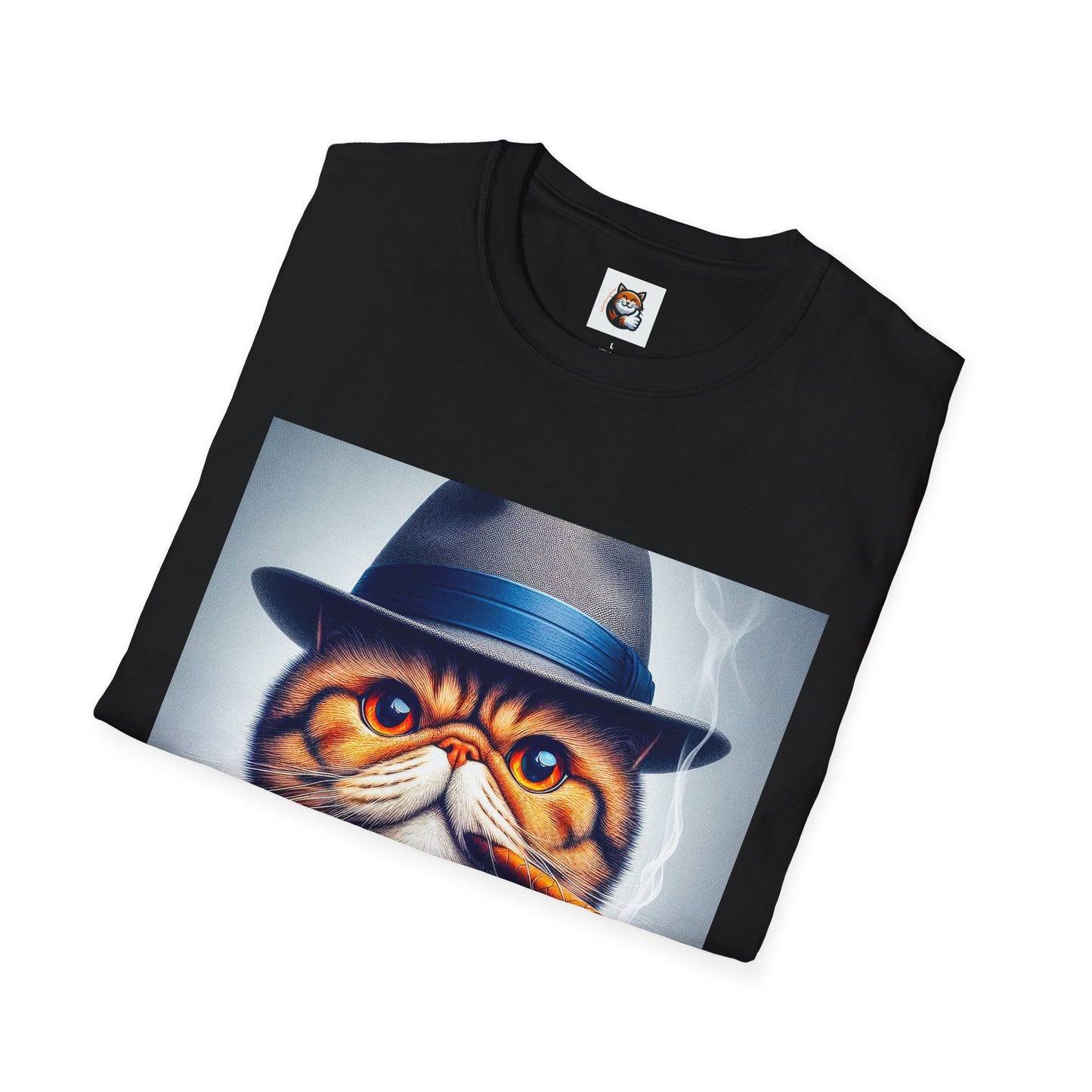Exotic Shorthair Cat Unisex Softstyle T-Shirt