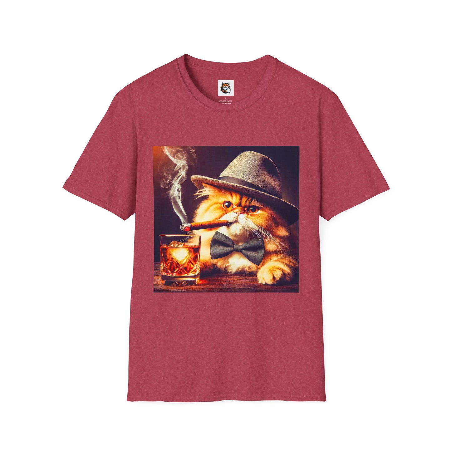 Persian Cat Unisex Softstyle T-Shirt