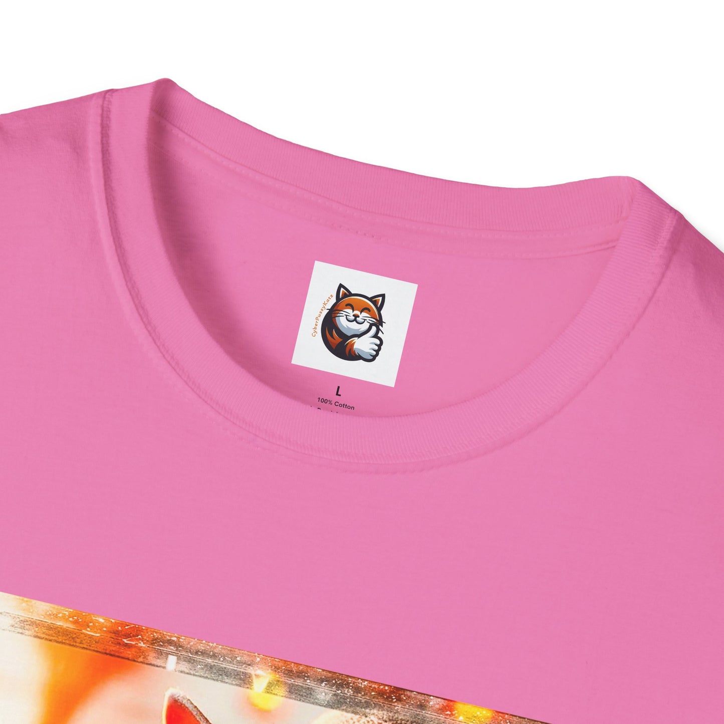 Devon Rex Cat Unisex Softstyle T-Shirt