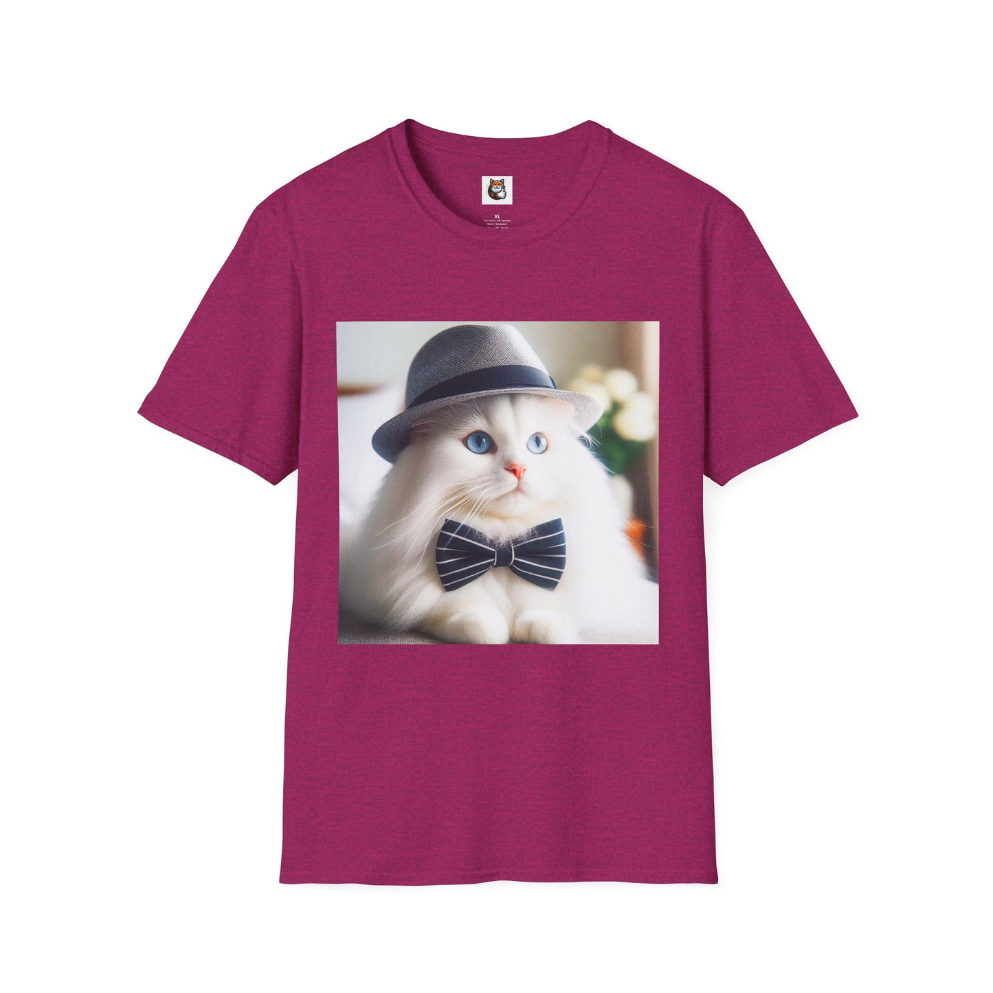 Siberian Cat bow tie cutie shirt