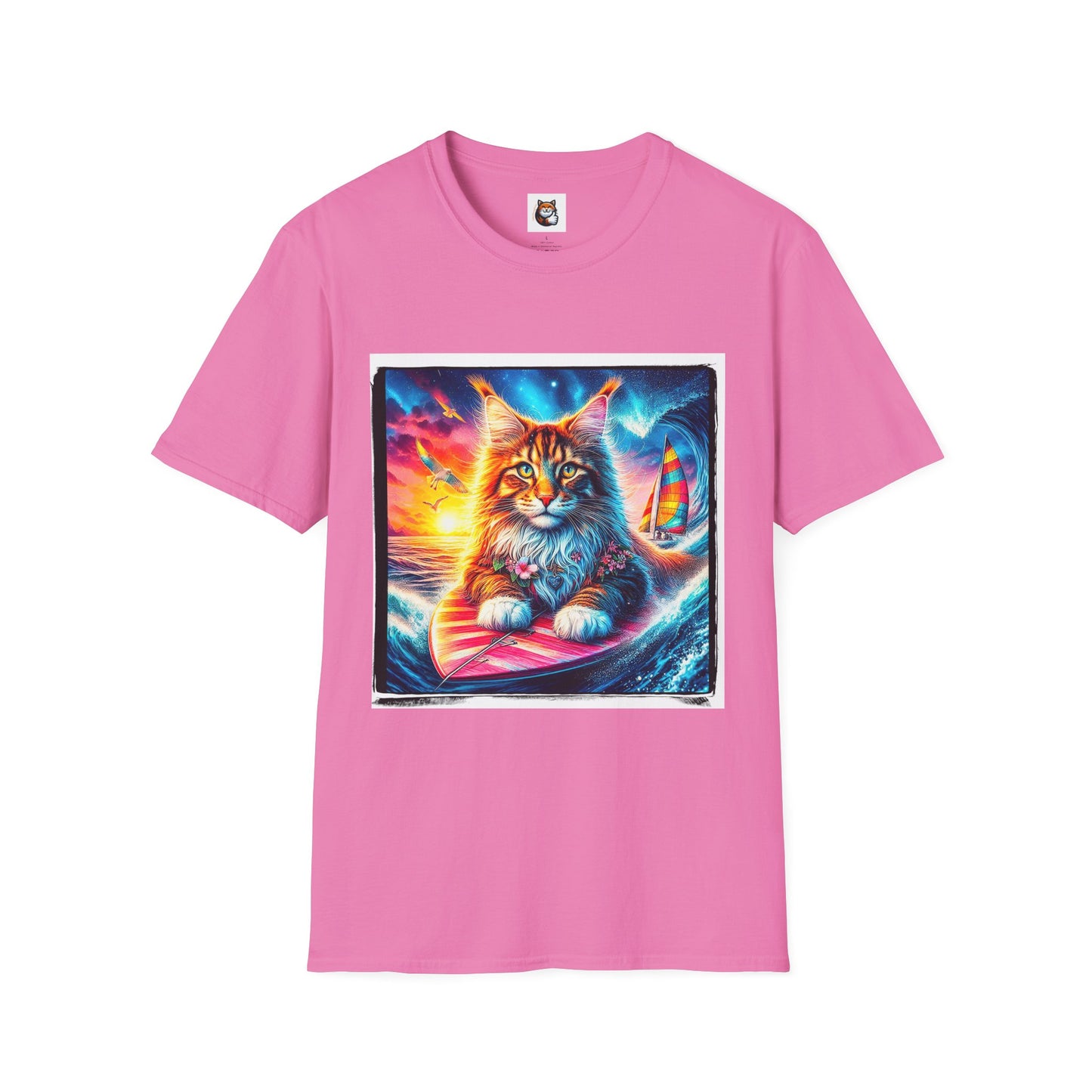 Maine Coon Unisex Softstyle T-Shirt