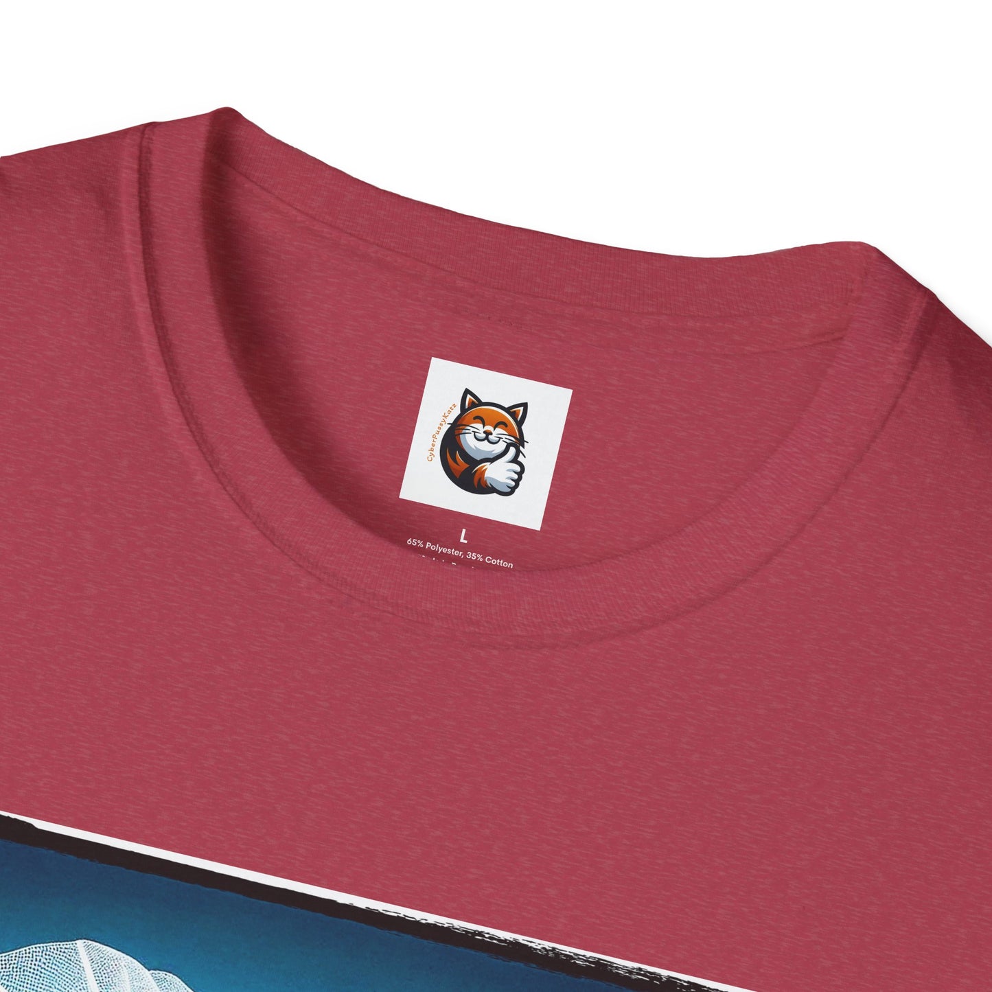 Wacky American Shorthair driving Softstyle T-Shirt