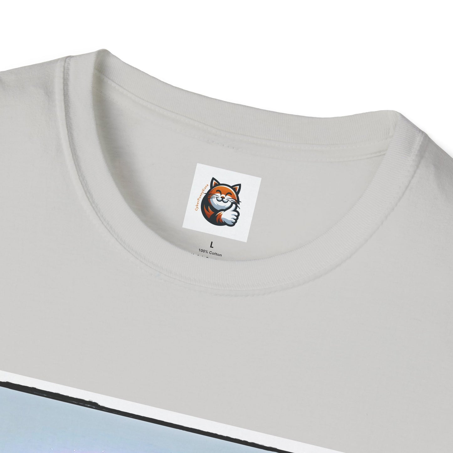 Devon Rex Cat rainbow Softstyle T-Shirt