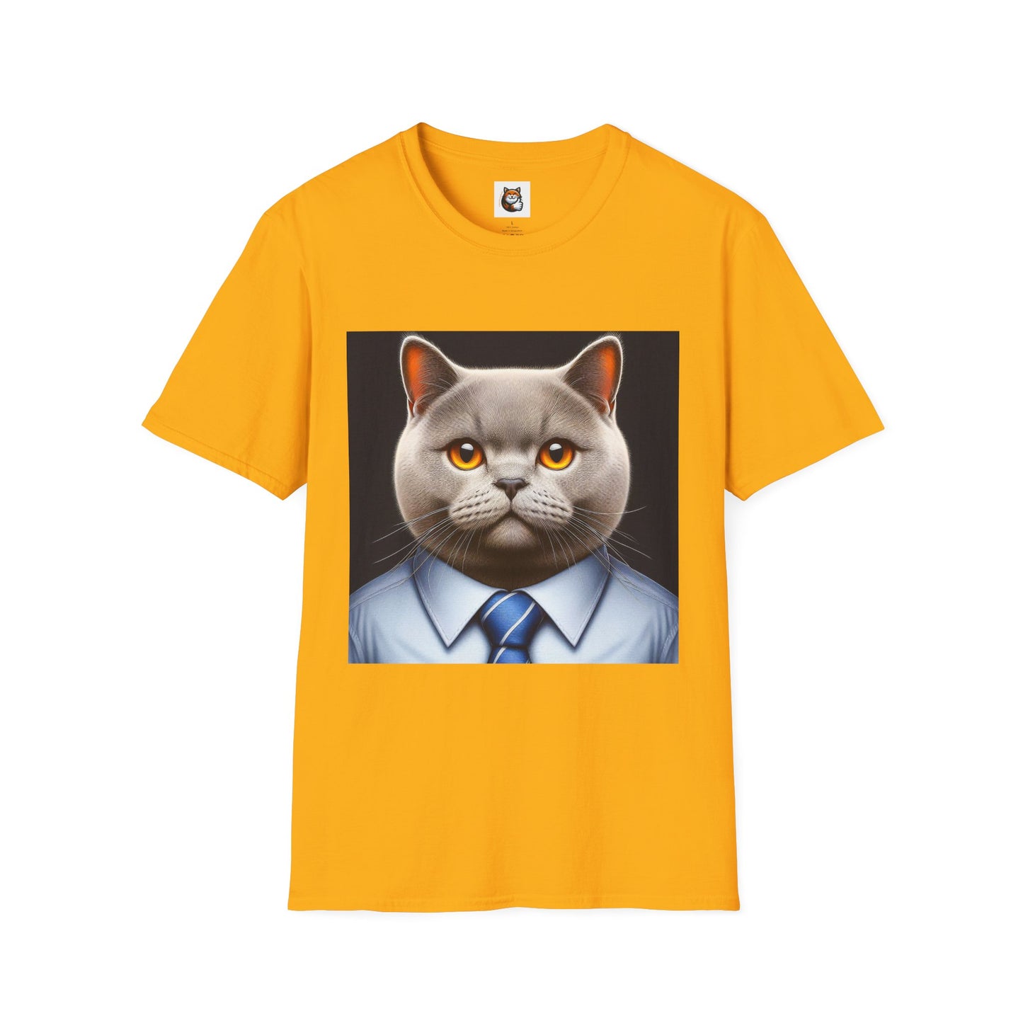British Shorthair Unisex Softstyle T-Shirt