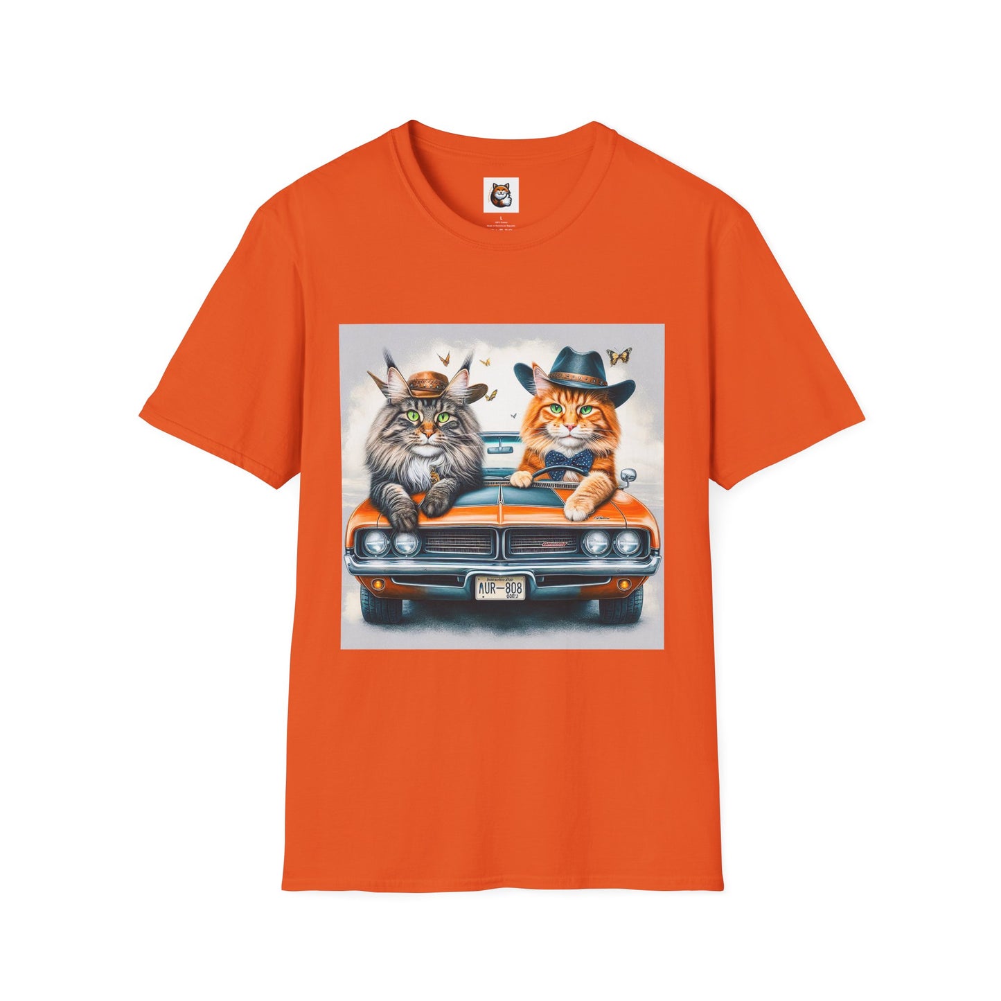 Wacky Maine Coon Unisex Softstyle T-Shirt