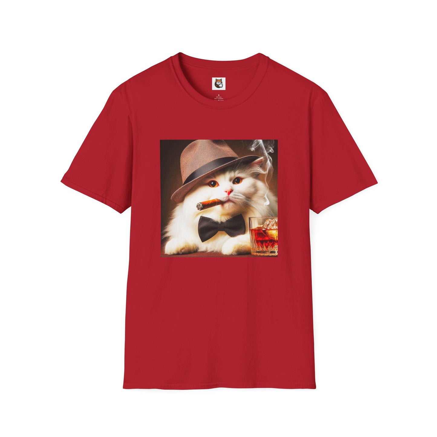 Siberian Cat bar smoking shirt