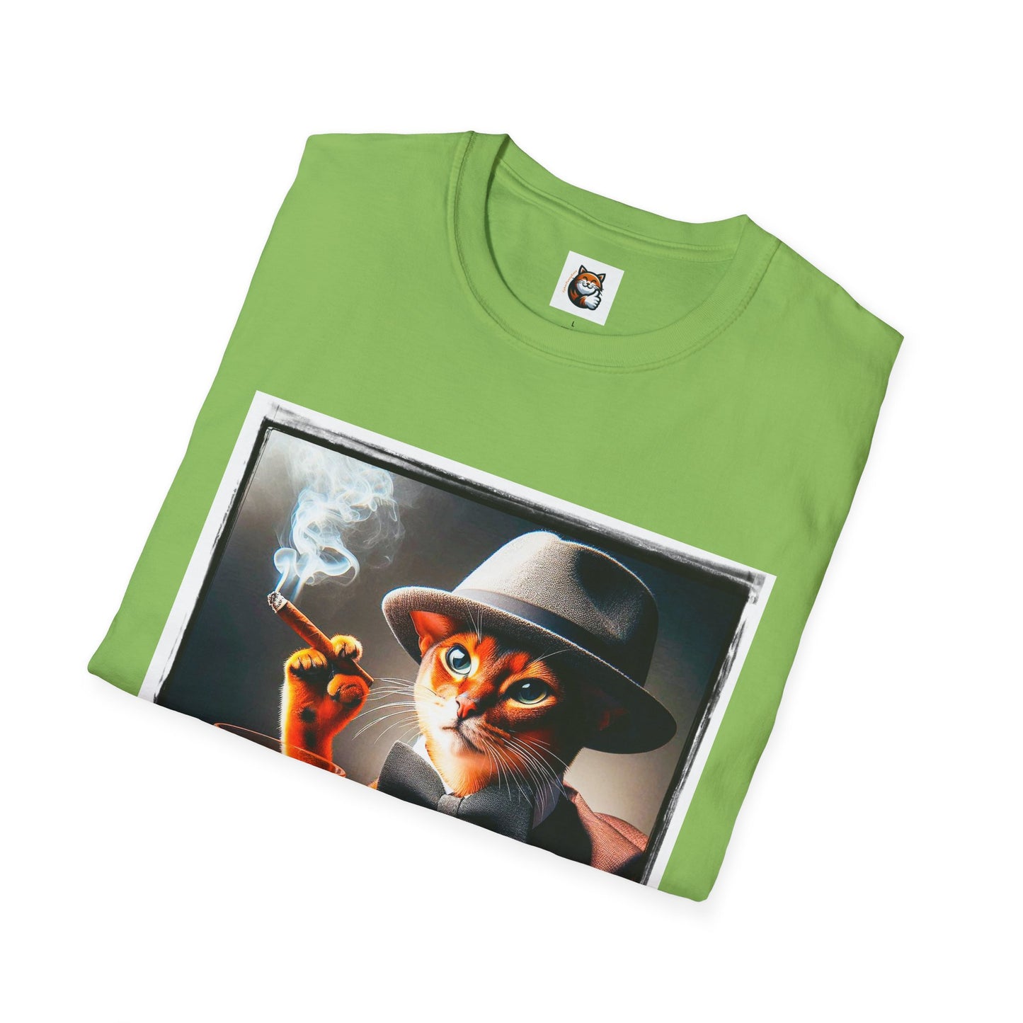 Abyssinian cigar smoking Softstyle T-Shirt