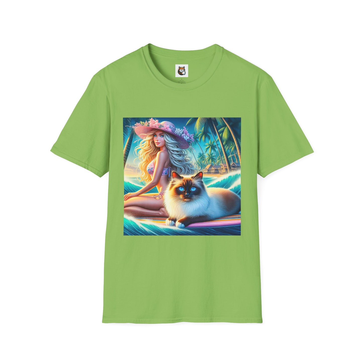 Birman hawaii Softstyle T-Shirt