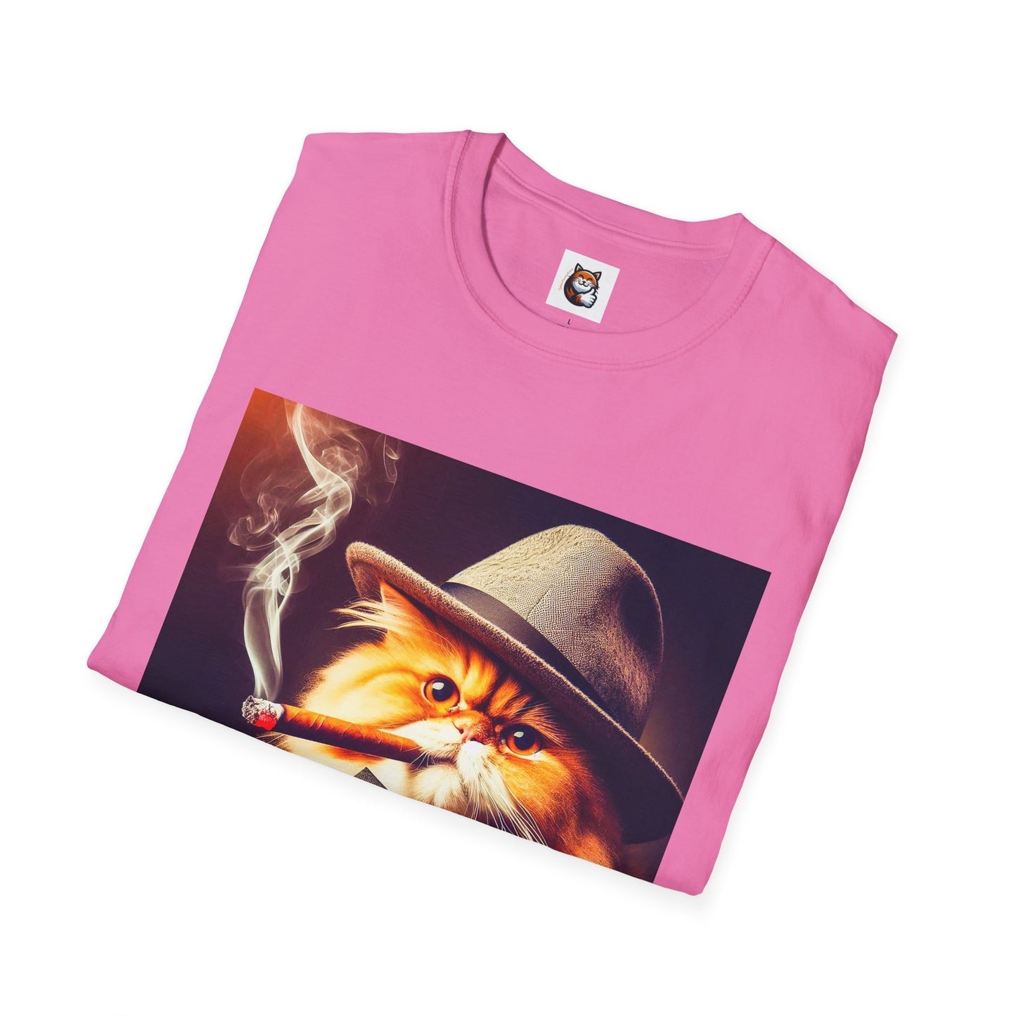 Persian Cat Unisex Softstyle T-Shirt