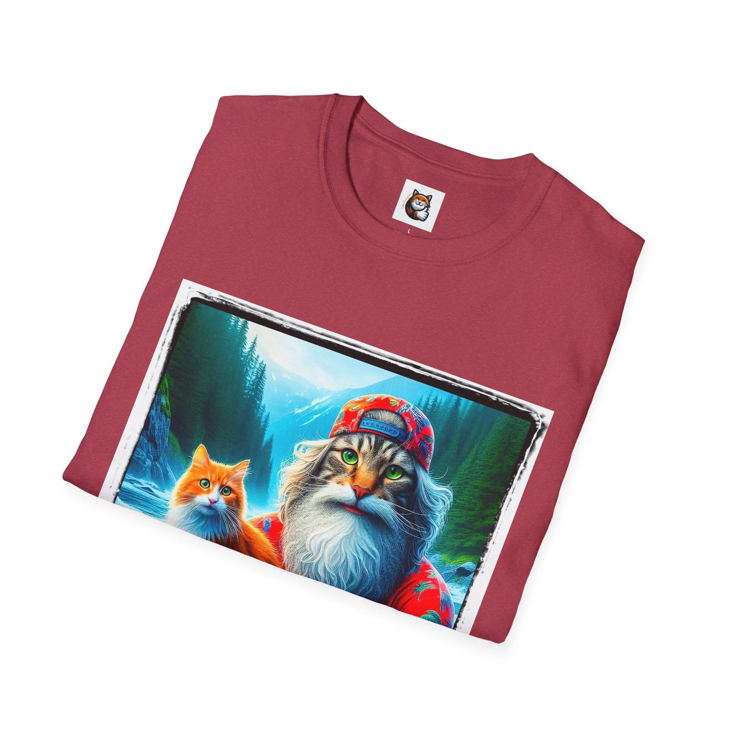 Norwegian Forest Cat Unisex Softstyle T-Shirt by Printify