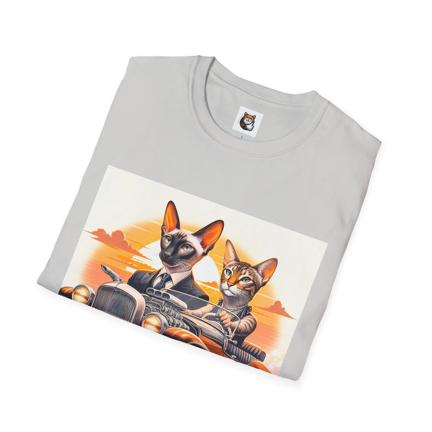 Wacky Oriental Shorthair Unisex Softstyle T-Shirt