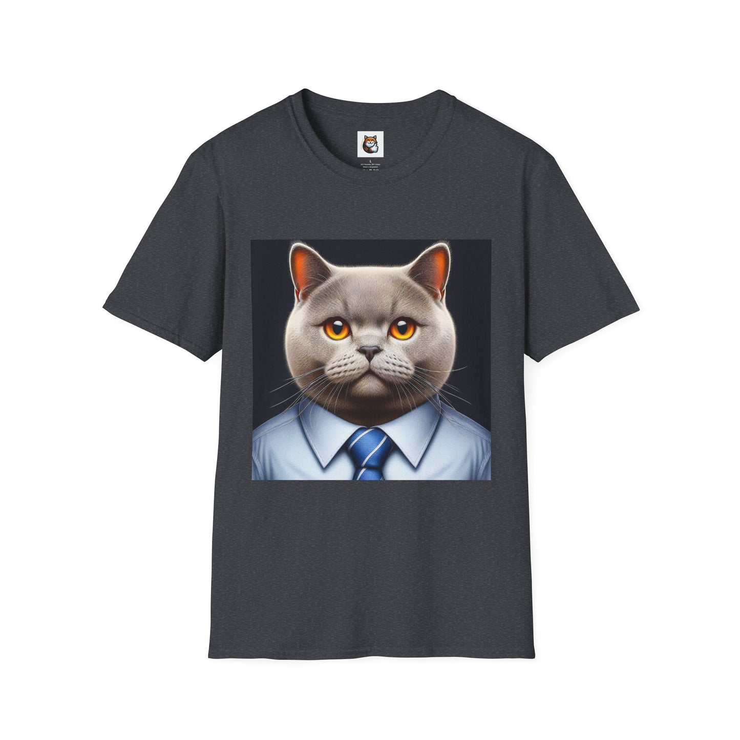 British Shorthair Unisex Softstyle T-Shirt