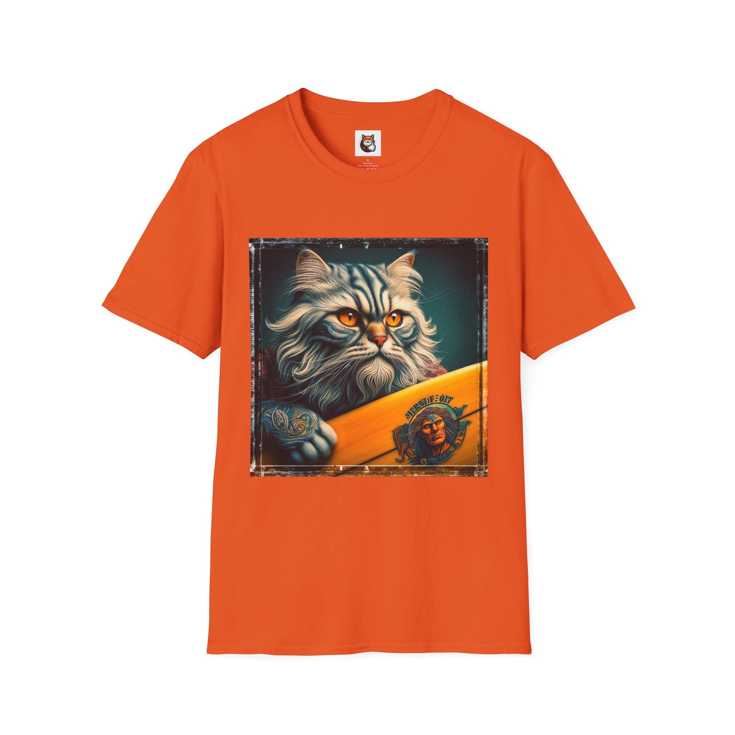 Persian Cat Unisex Softstyle T-Shirt