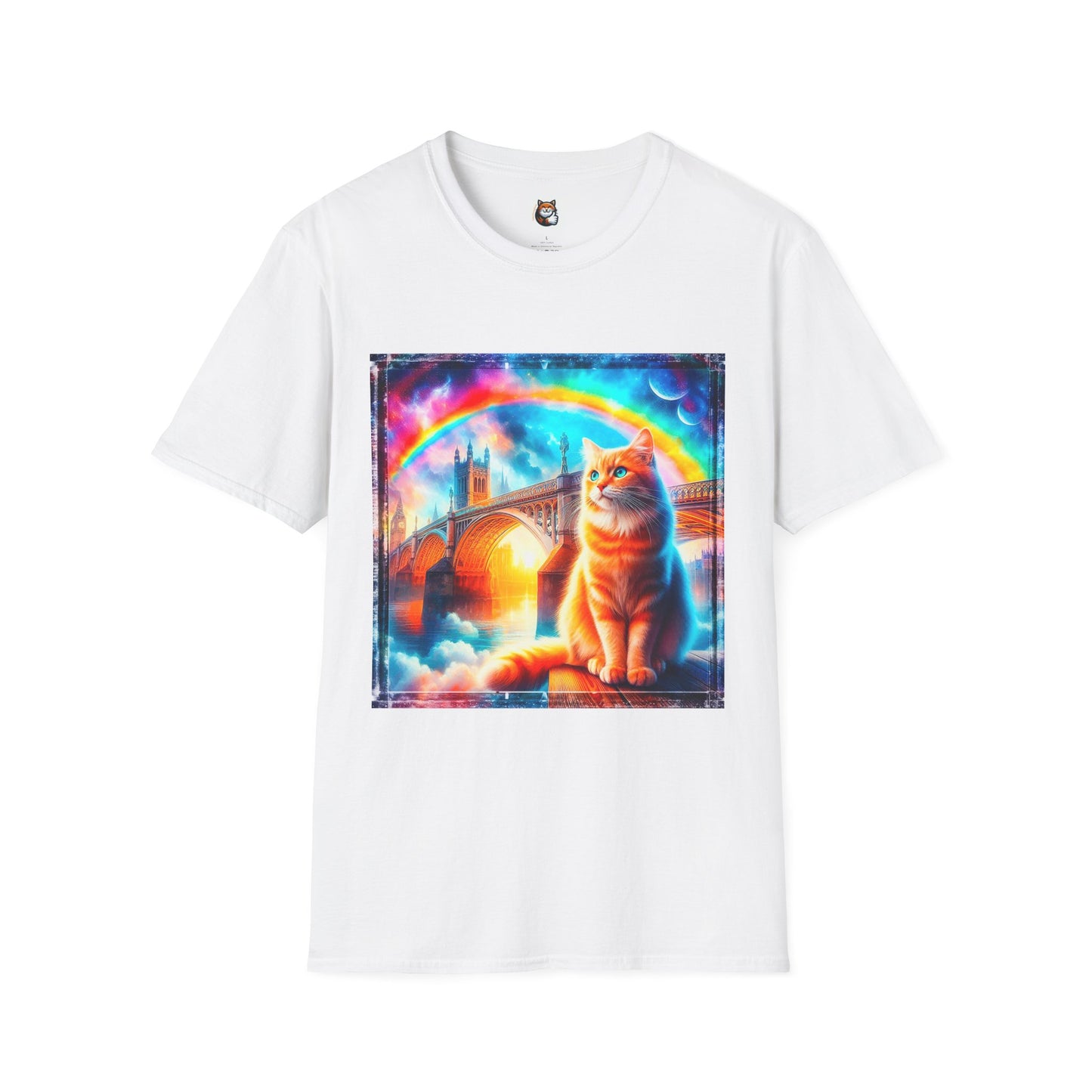 Domestic Cat Unisex Softstyle T-Shirt