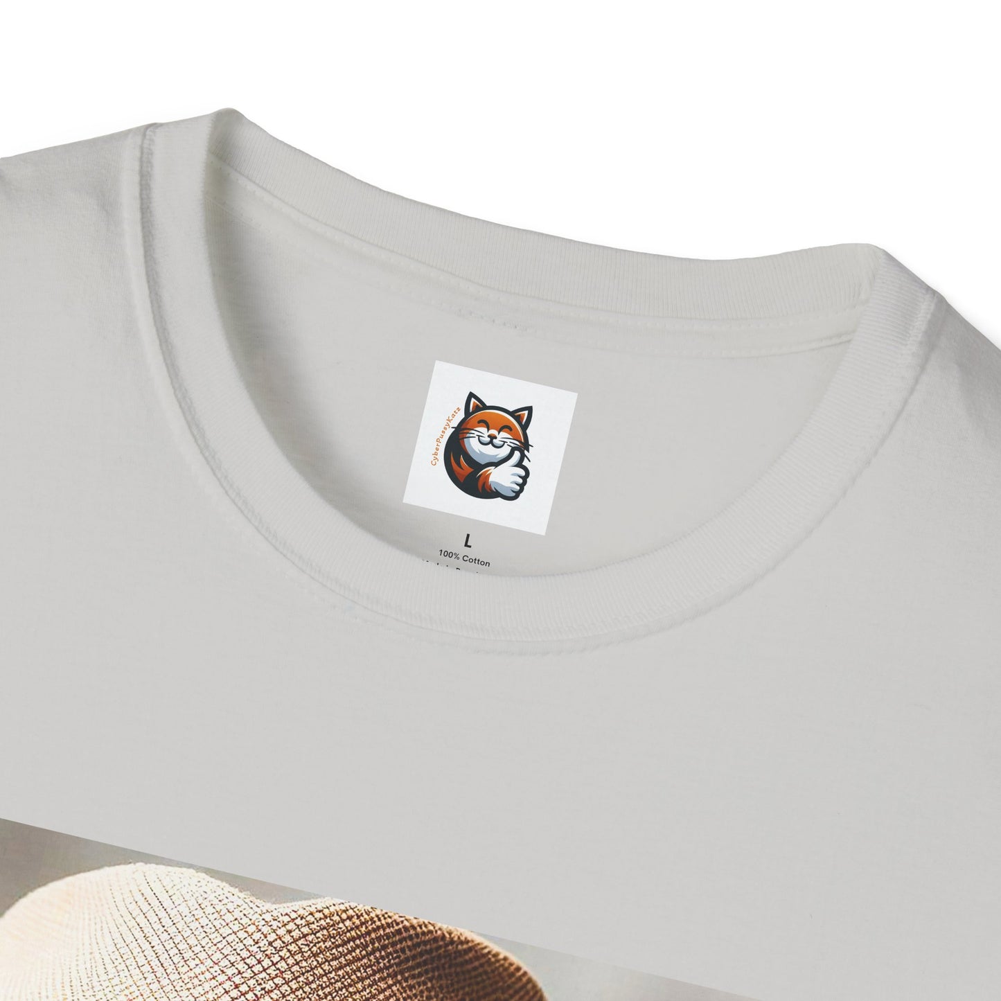Selkirk Rex Cat T-Shirt top hat and bow tie