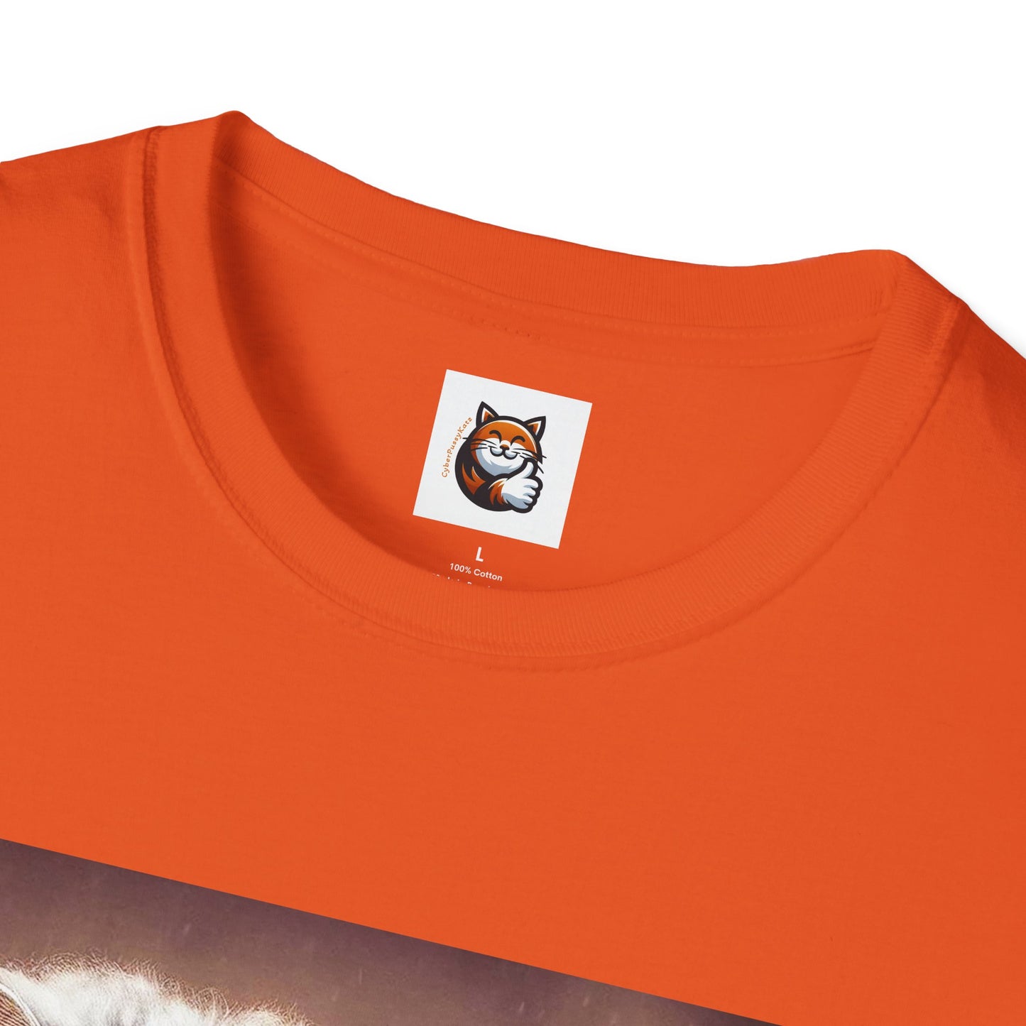 Wacky Selkirk Rex Cat T-Shirt angry couple
