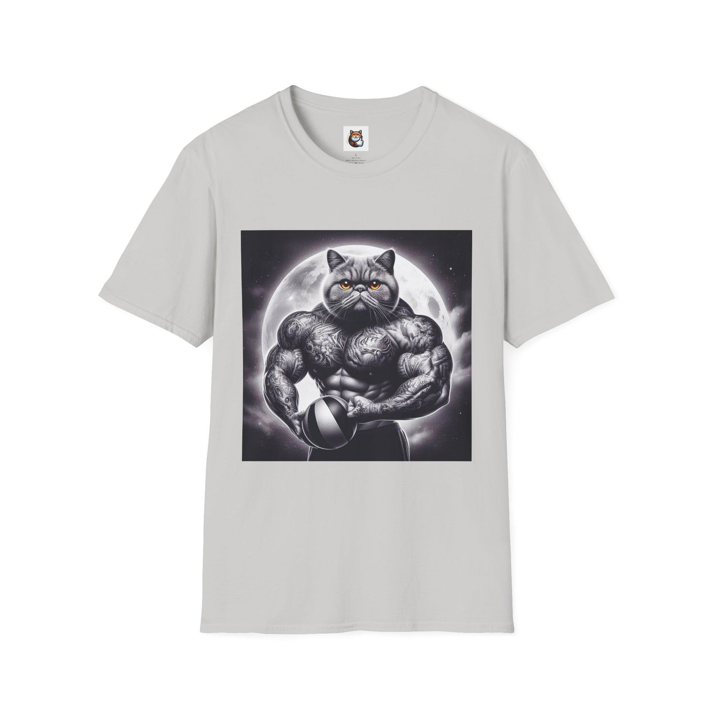 Exotic Shorthair Cat Unisex Softstyle T-Shirt