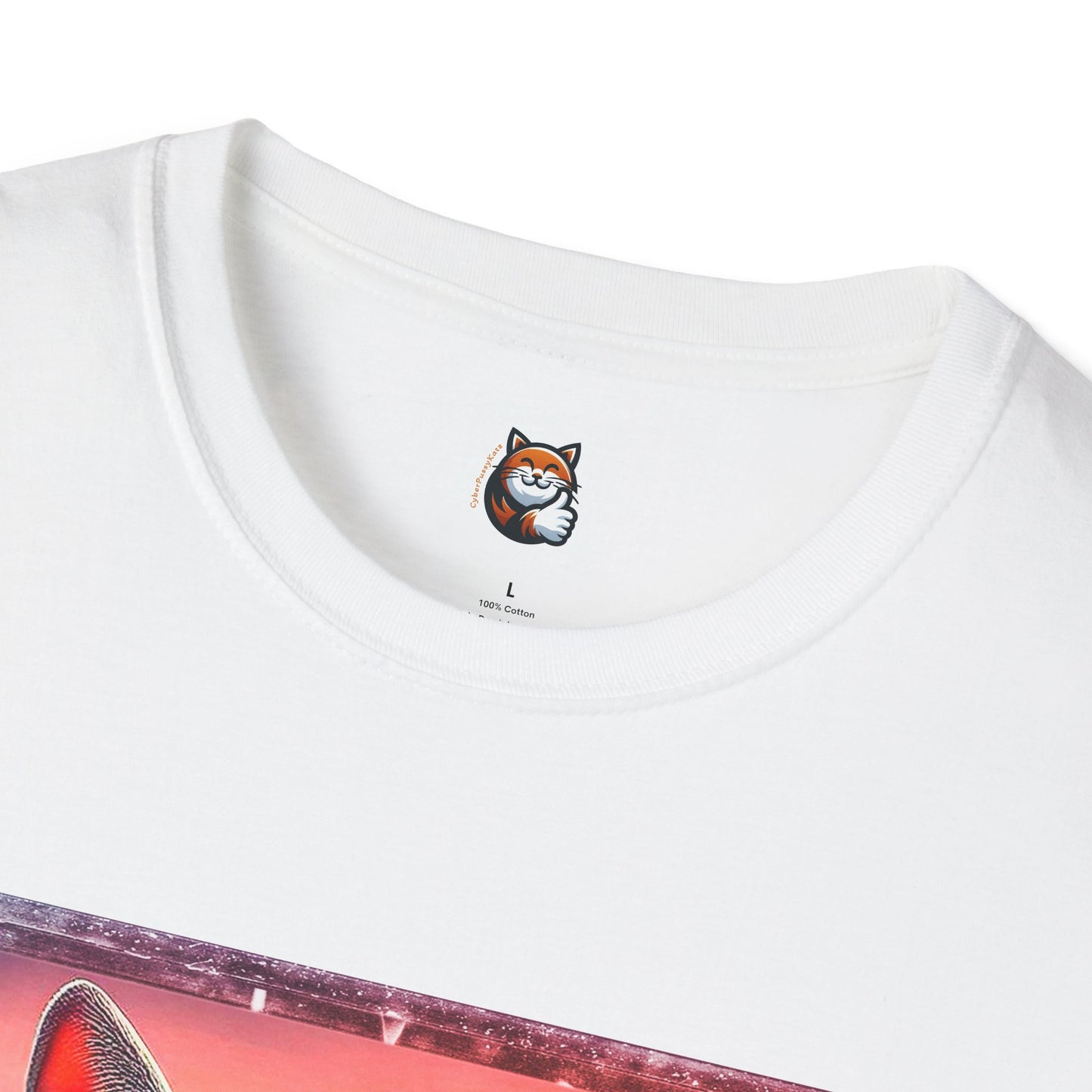 Devon Rex Cat Unisex Softstyle T-Shirt