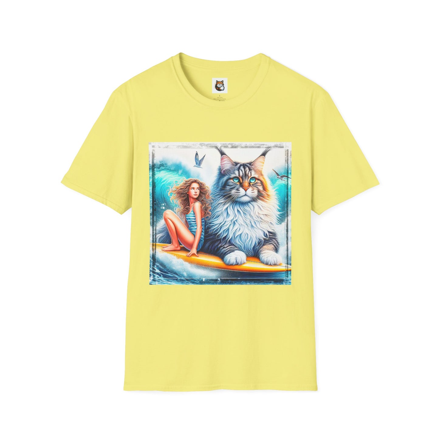 Maine Coon Unisex Softstyle T-Shirt