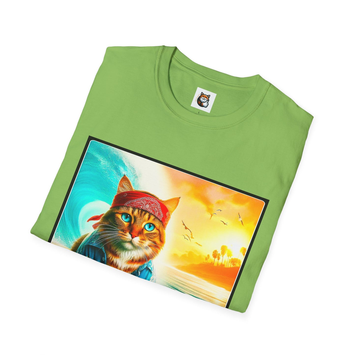 Domestic Cat Unisex Softstyle T-Shirt