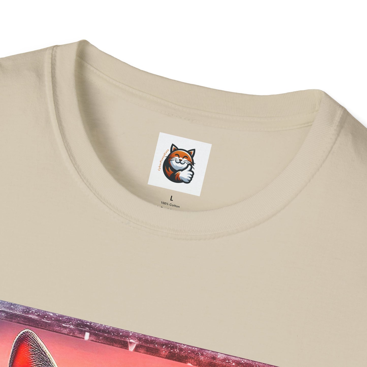 Devon Rex Cat Unisex Softstyle T-Shirt