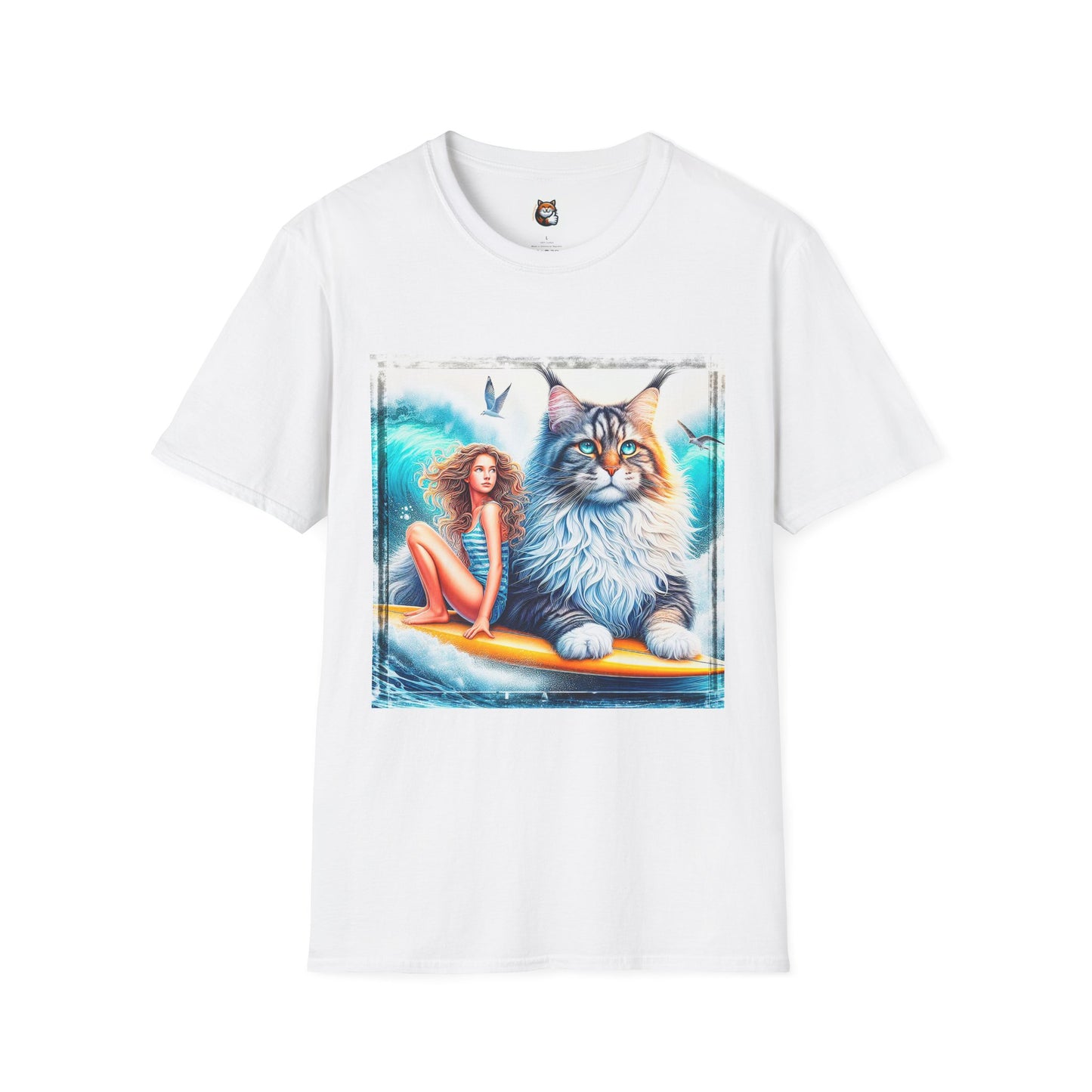 Maine Coon Unisex Softstyle T-Shirt
