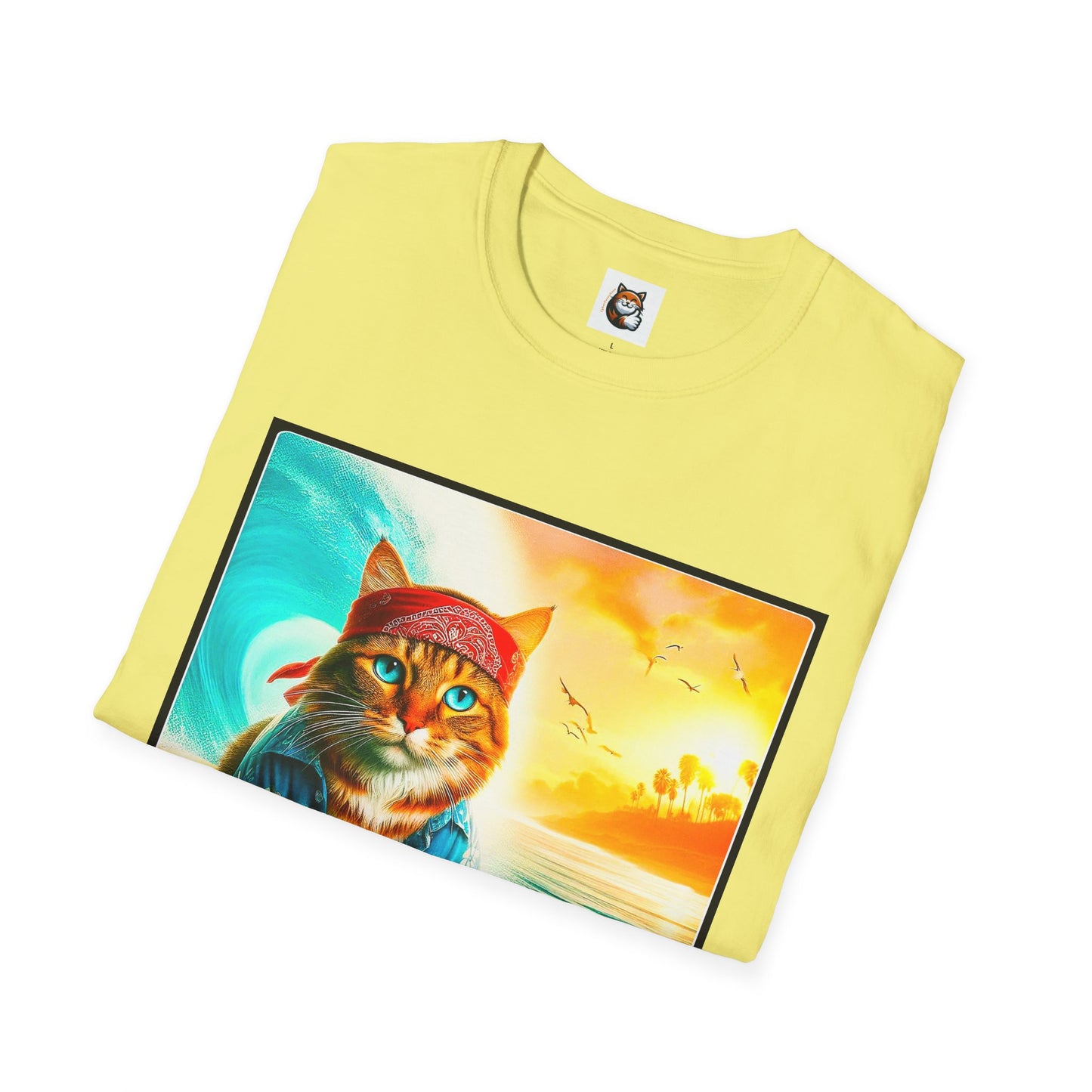 Domestic Cat Unisex Softstyle T-Shirt