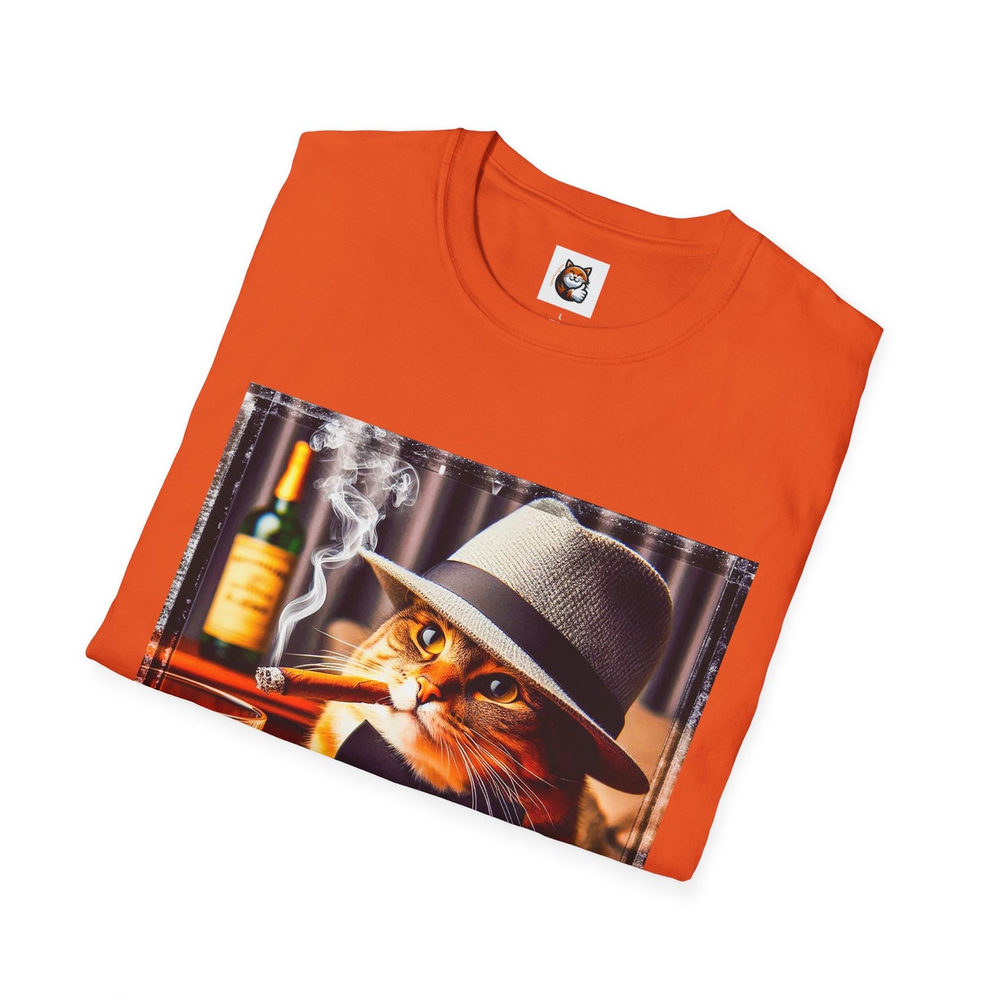 Domestic Cat Unisex Softstyle T-Shirt