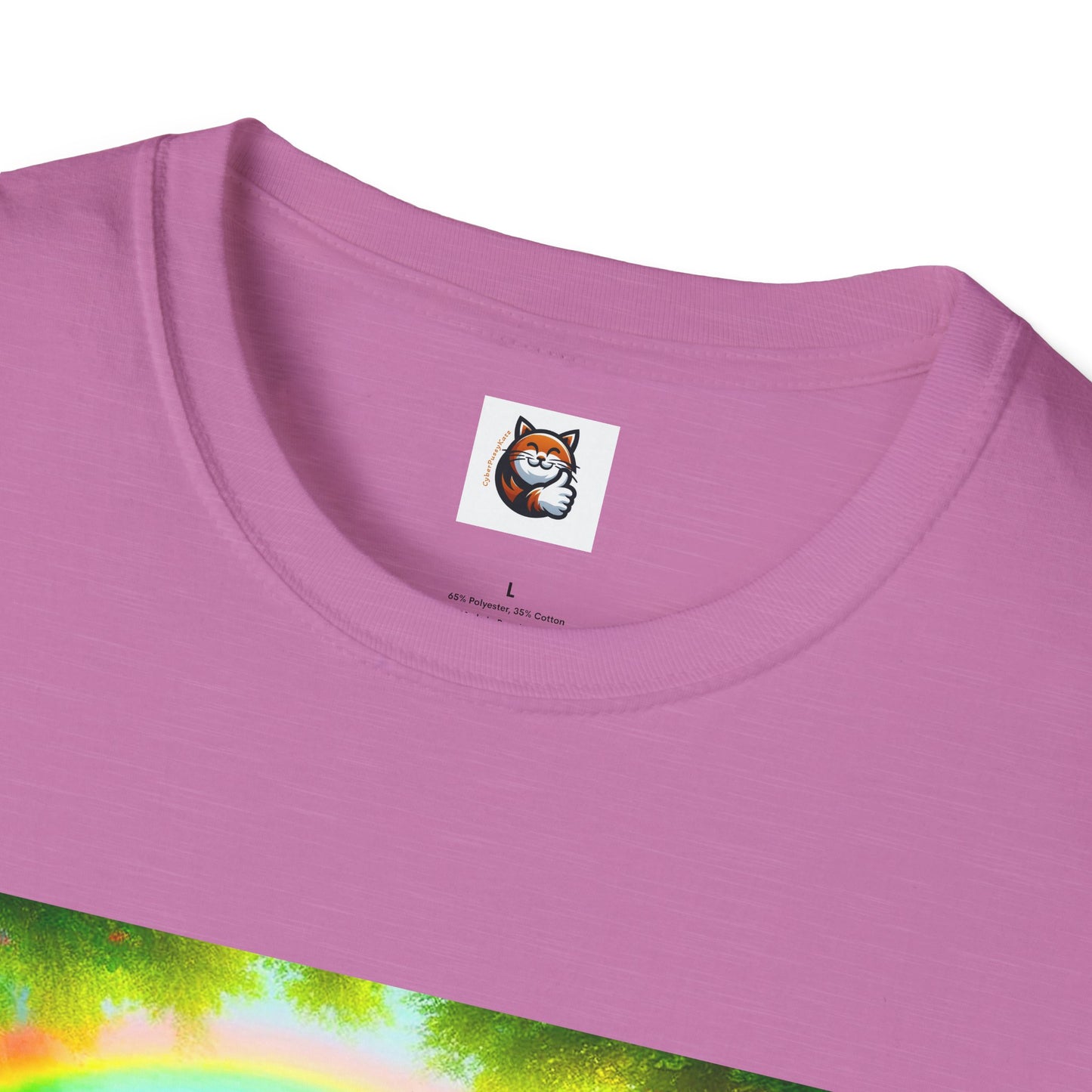 Siberian Cat pretty garden shirt