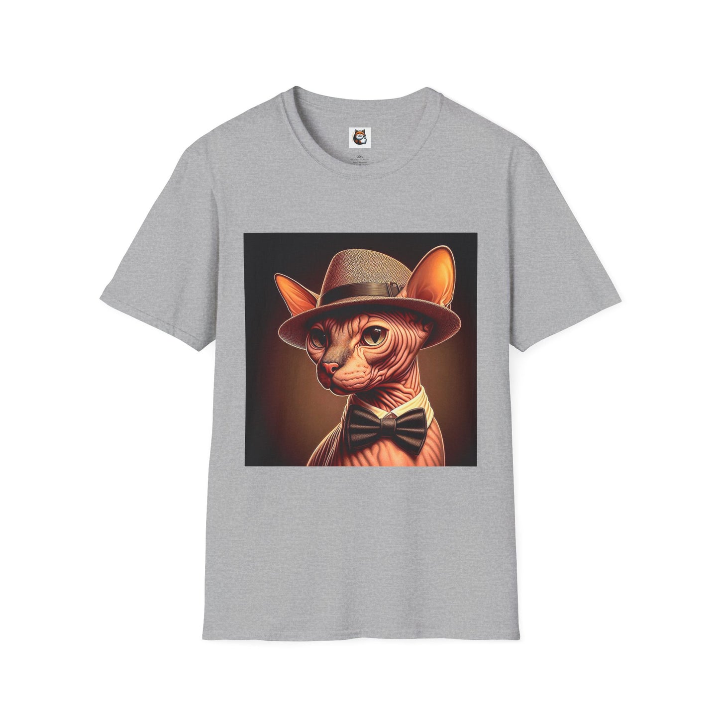 Sphynx Cat hairless top hat cutie