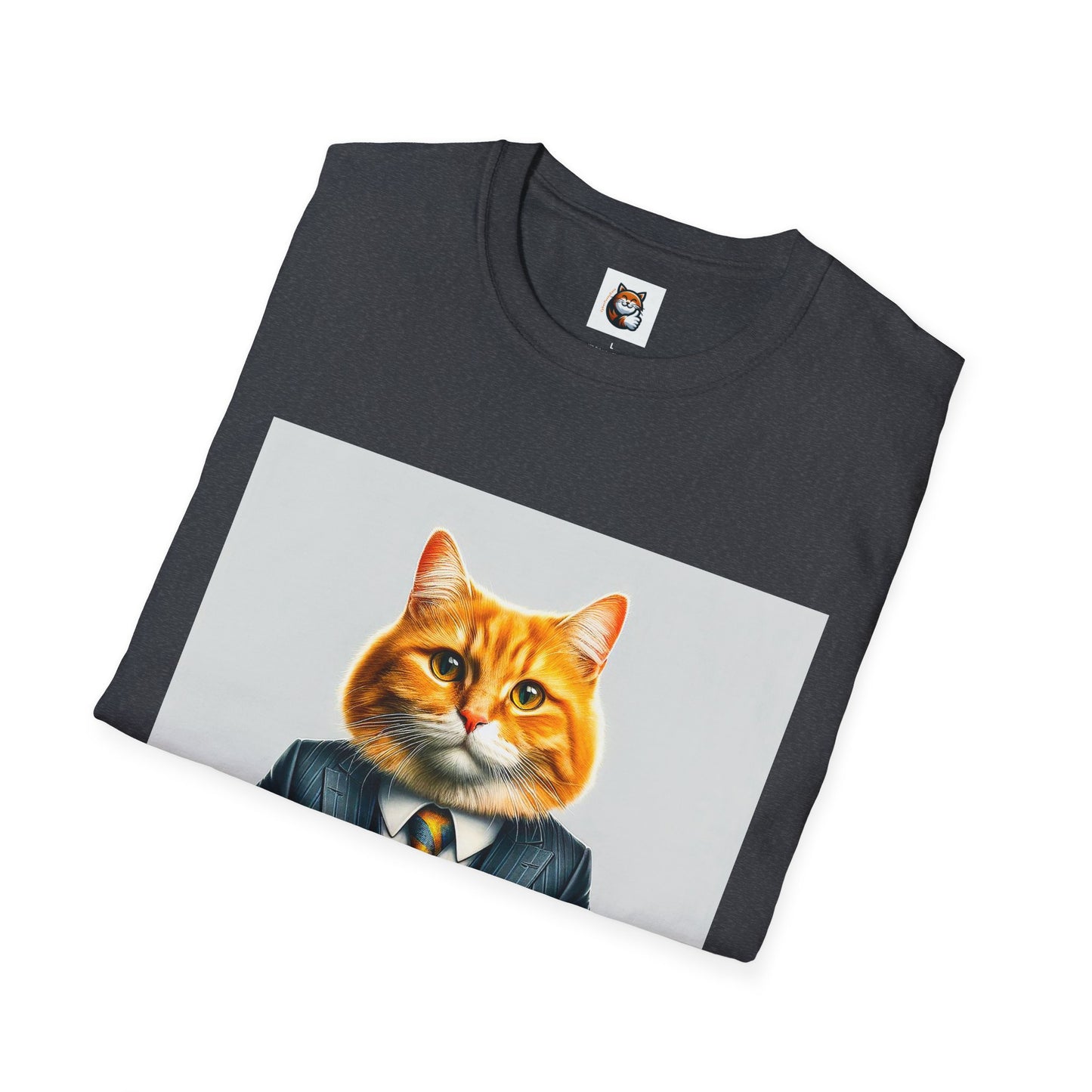 Domestic Cat Unisex Softstyle T-Shirt
