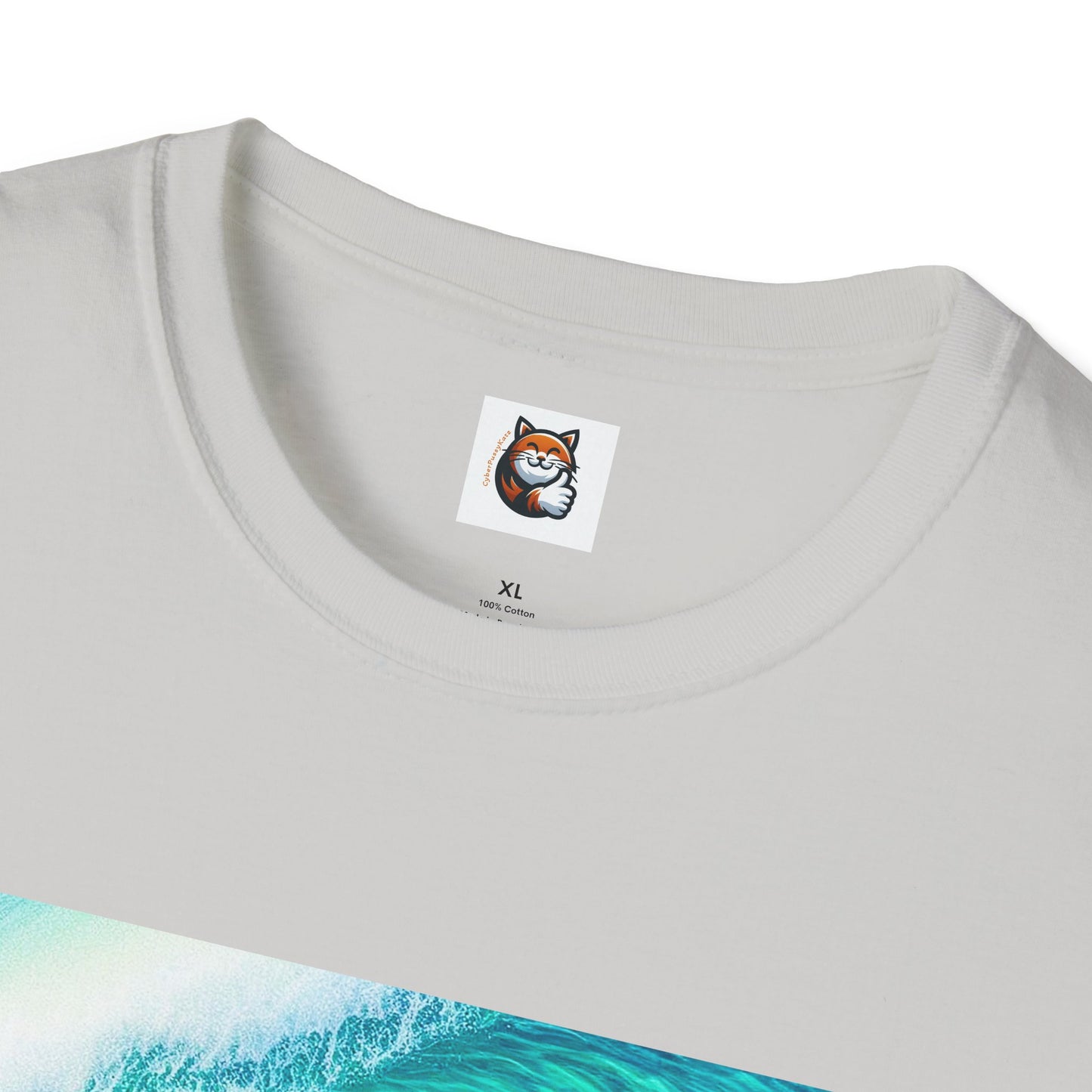 Siberian Cat surfs up shirt