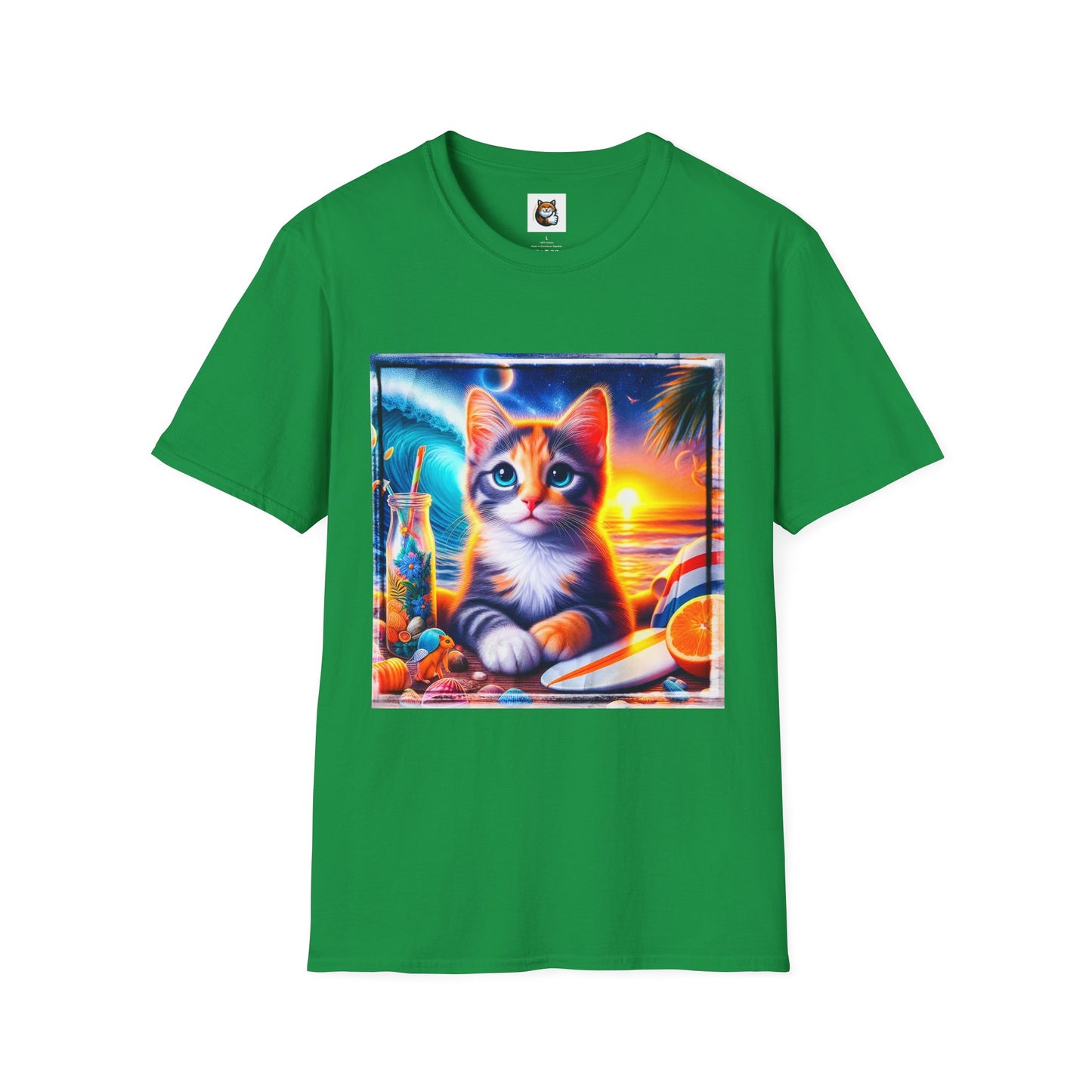 Domestic Cat Unisex Softstyle T-Shirt