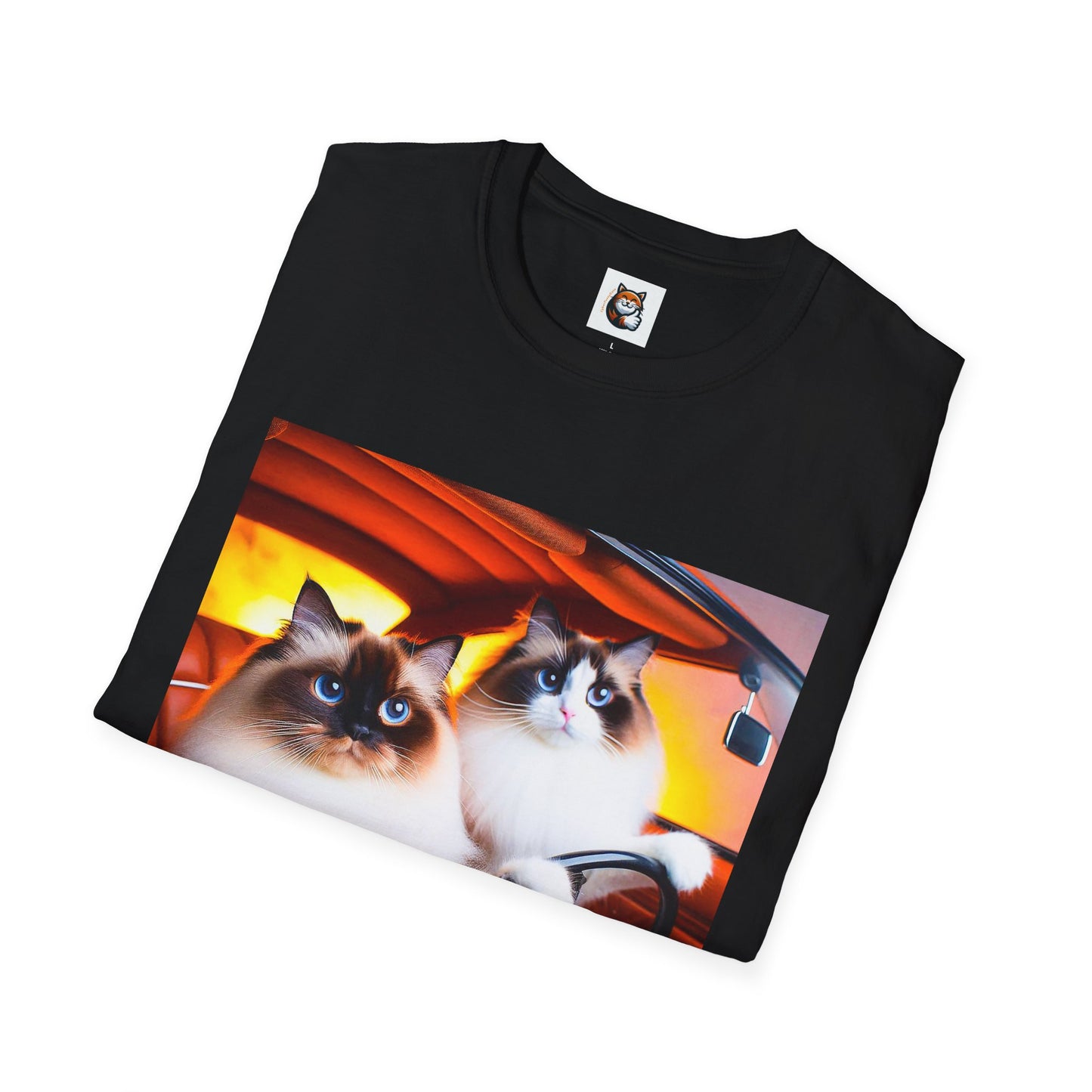 Wacky Ragdoll Unisex Softstyle T-Shirt
