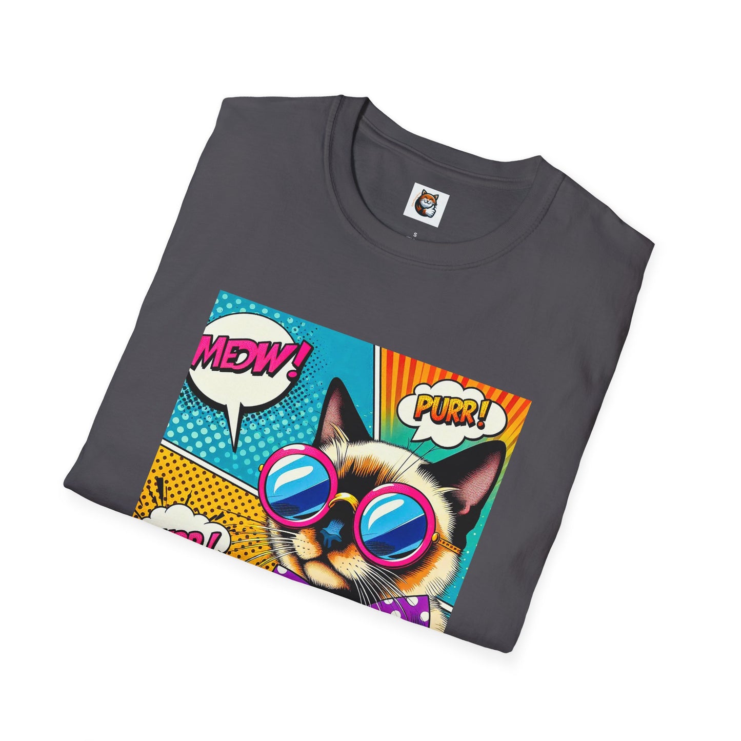 Siamese Cat comic book cutie