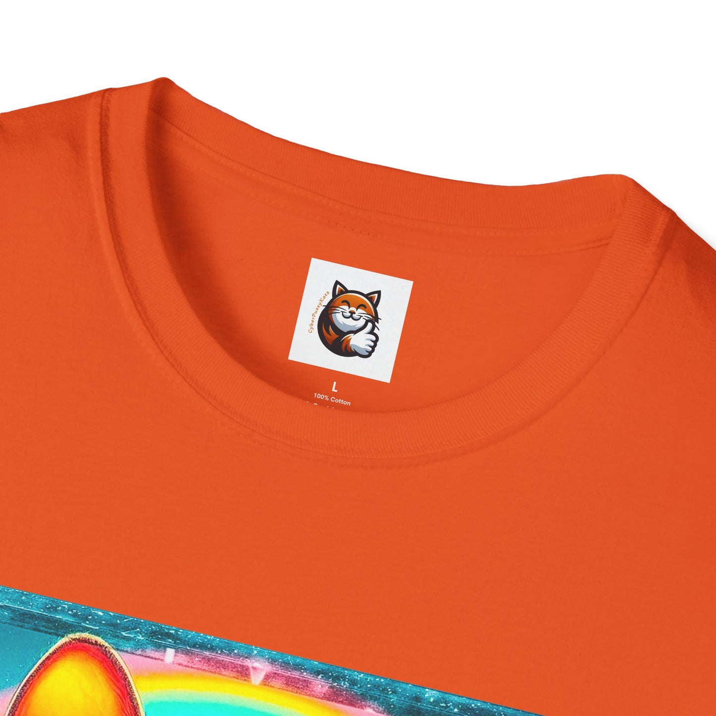 Devon Rex Cat Unisex Softstyle T-Shirt