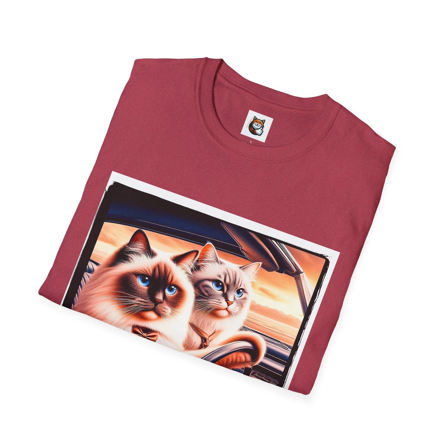 Wacky Birman Unisex Softstyle T-Shirt by Printify