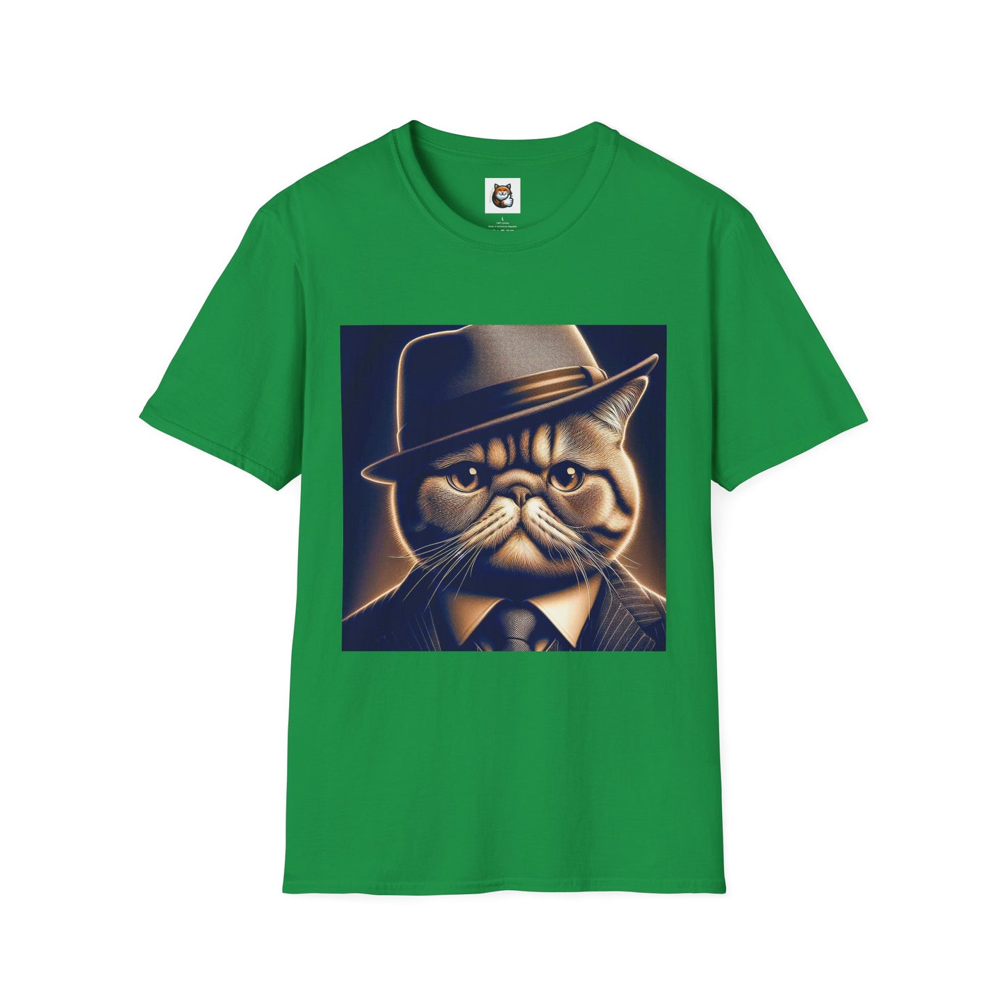 Exotic Shorthair Cat Unisex Softstyle T-Shirt
