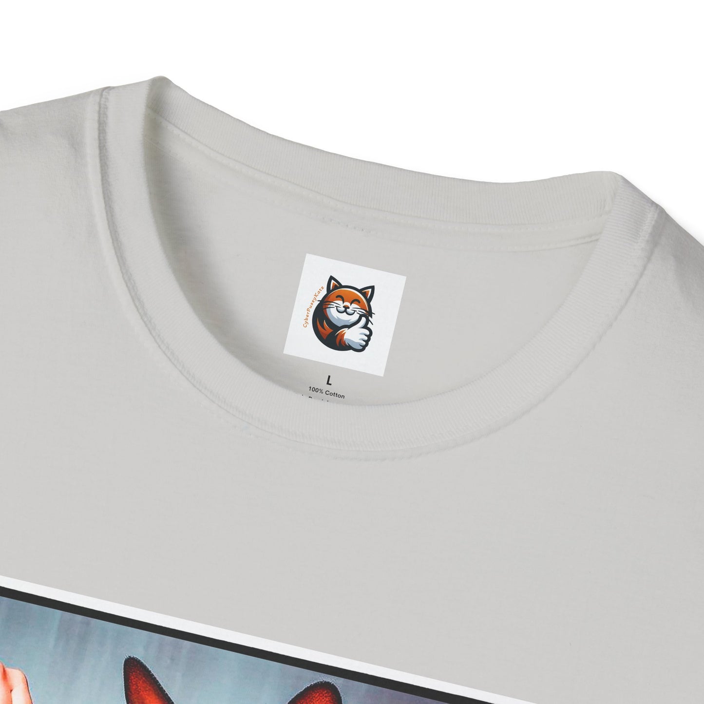 Devon Rex Cat Unisex Softstyle T-Shirt