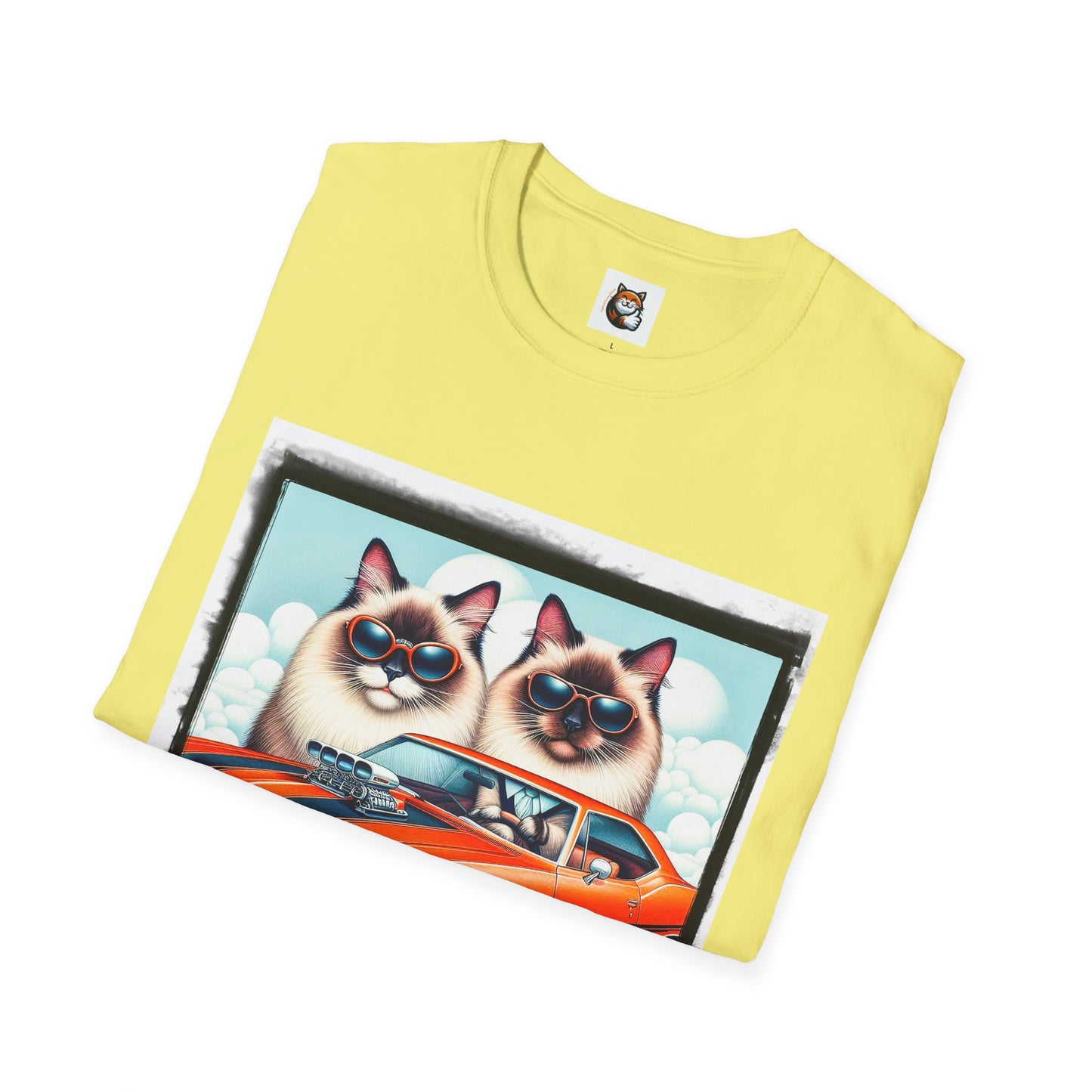 Wacky Birman Unisex Softstyle T-Shirt