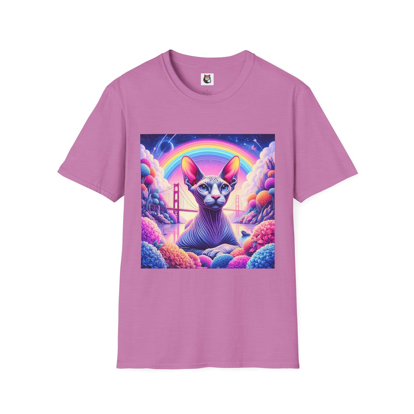 Sphynx Cat pink colors