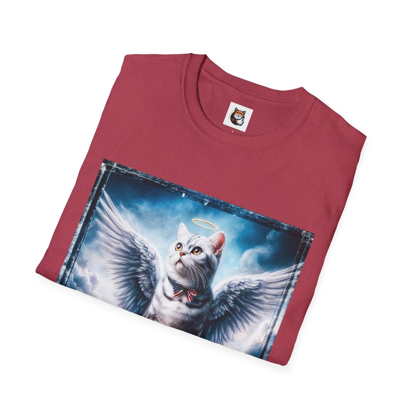 American Shorthair wings Softstyle T-Shirt by Printify
