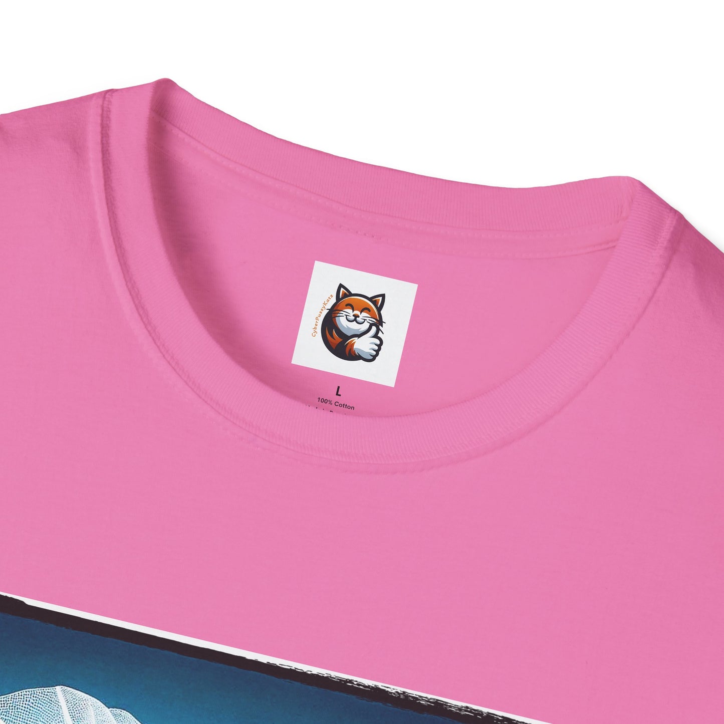 Wacky American Shorthair driving Softstyle T-Shirt