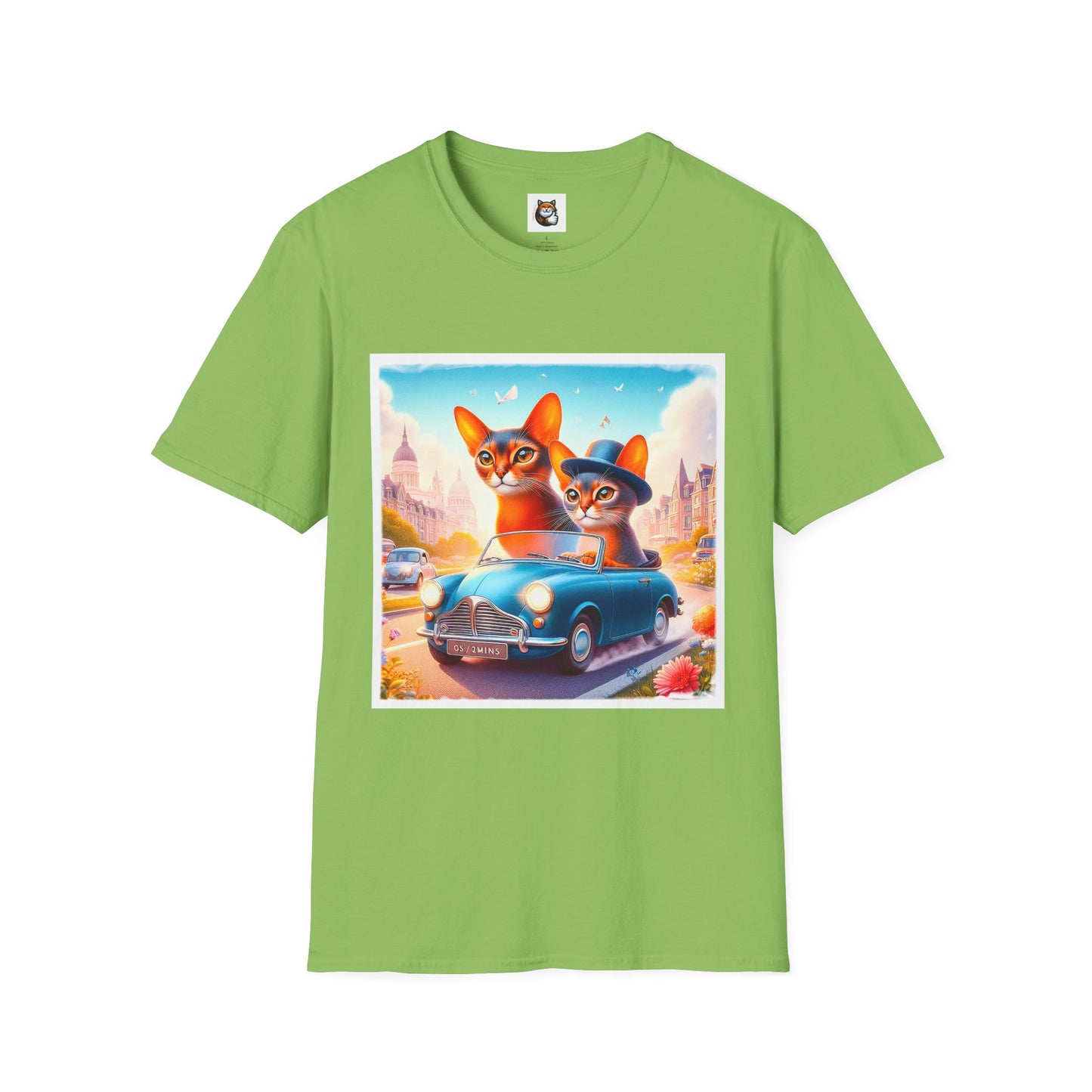 Wacky tiny car Unisex Softstyle T-Shirt
