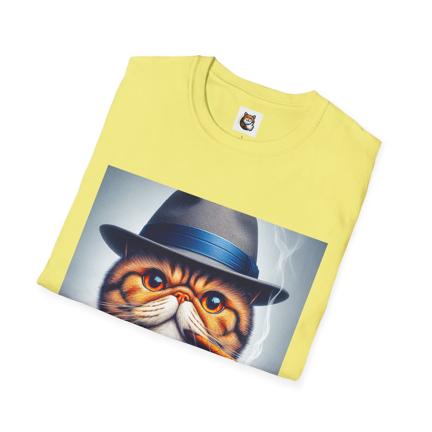 Exotic Shorthair Cat Unisex Softstyle T-Shirt