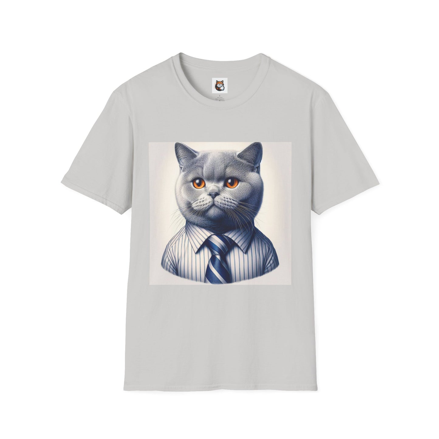 British Shorthair business professionals Softstyle T-Shirt